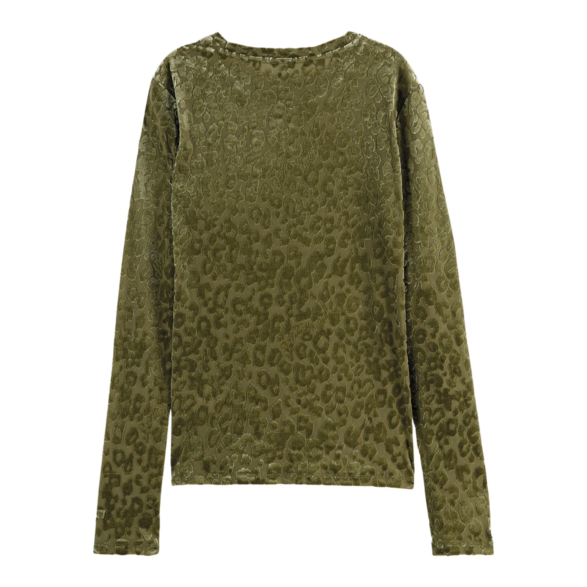 Manches longues Scotch & Soda Burn-out AOP Femmes