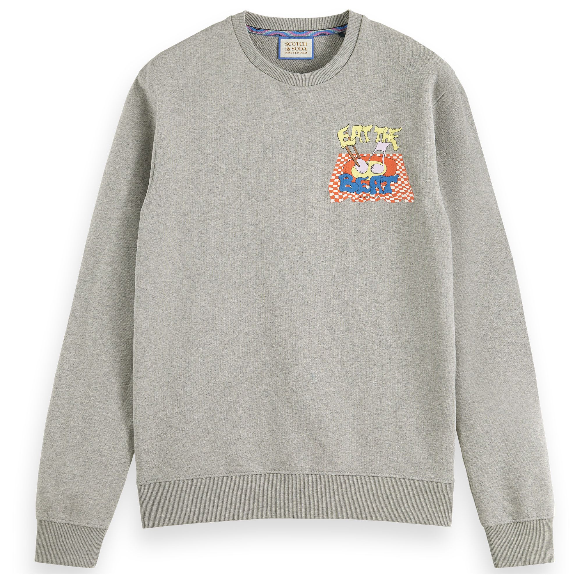 Scotch & Soda Artwork Sweater Heren