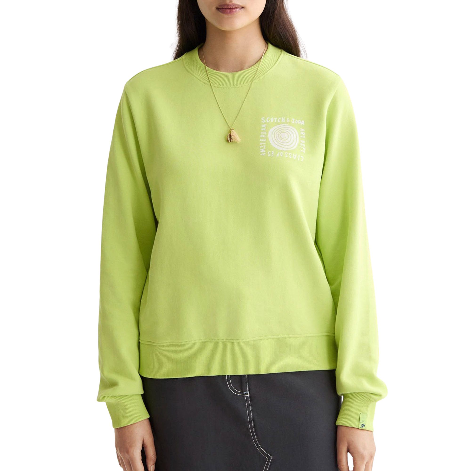 Scotch & Soda Artwork Sweater Dames