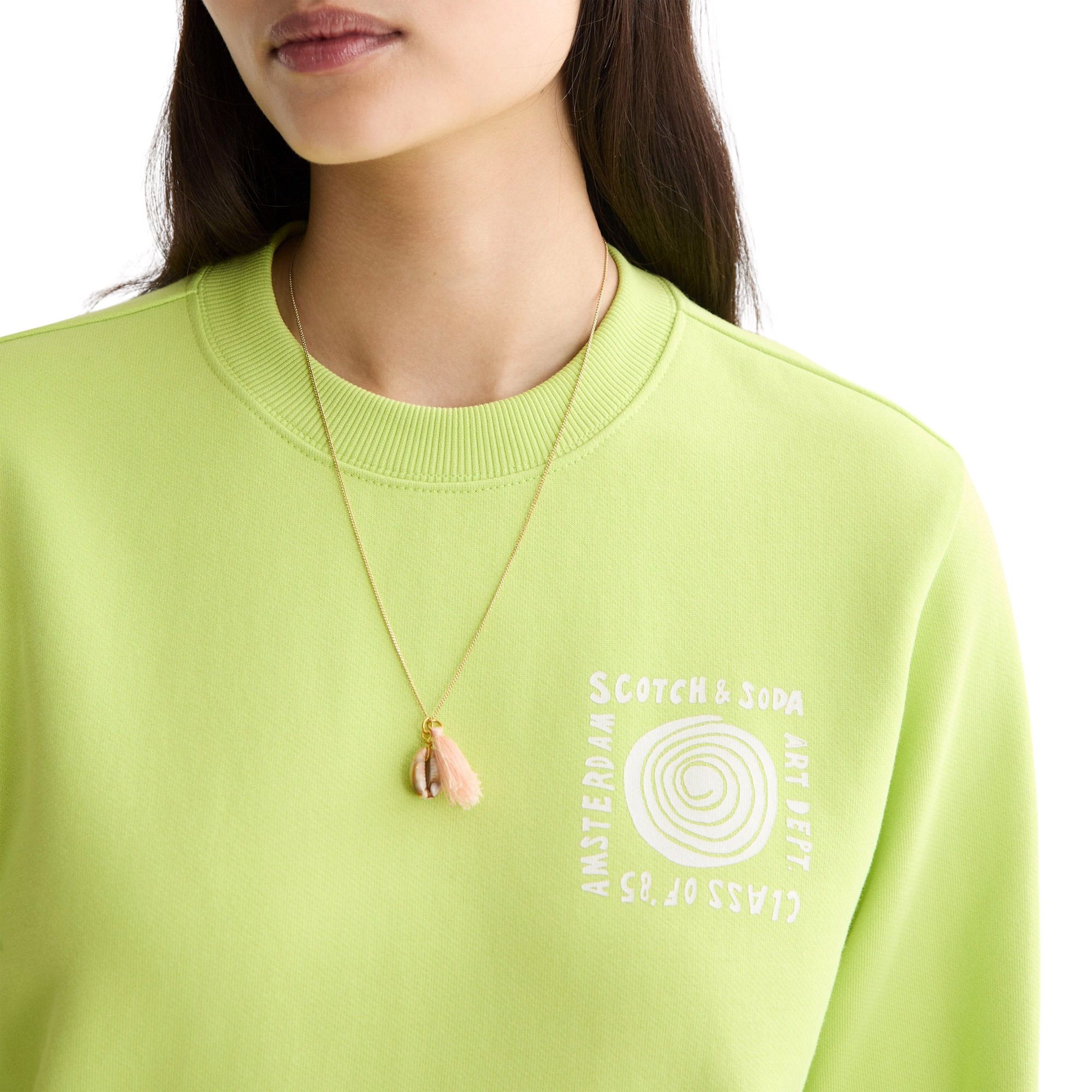 Scotch & Soda Artwork Sweater Dames