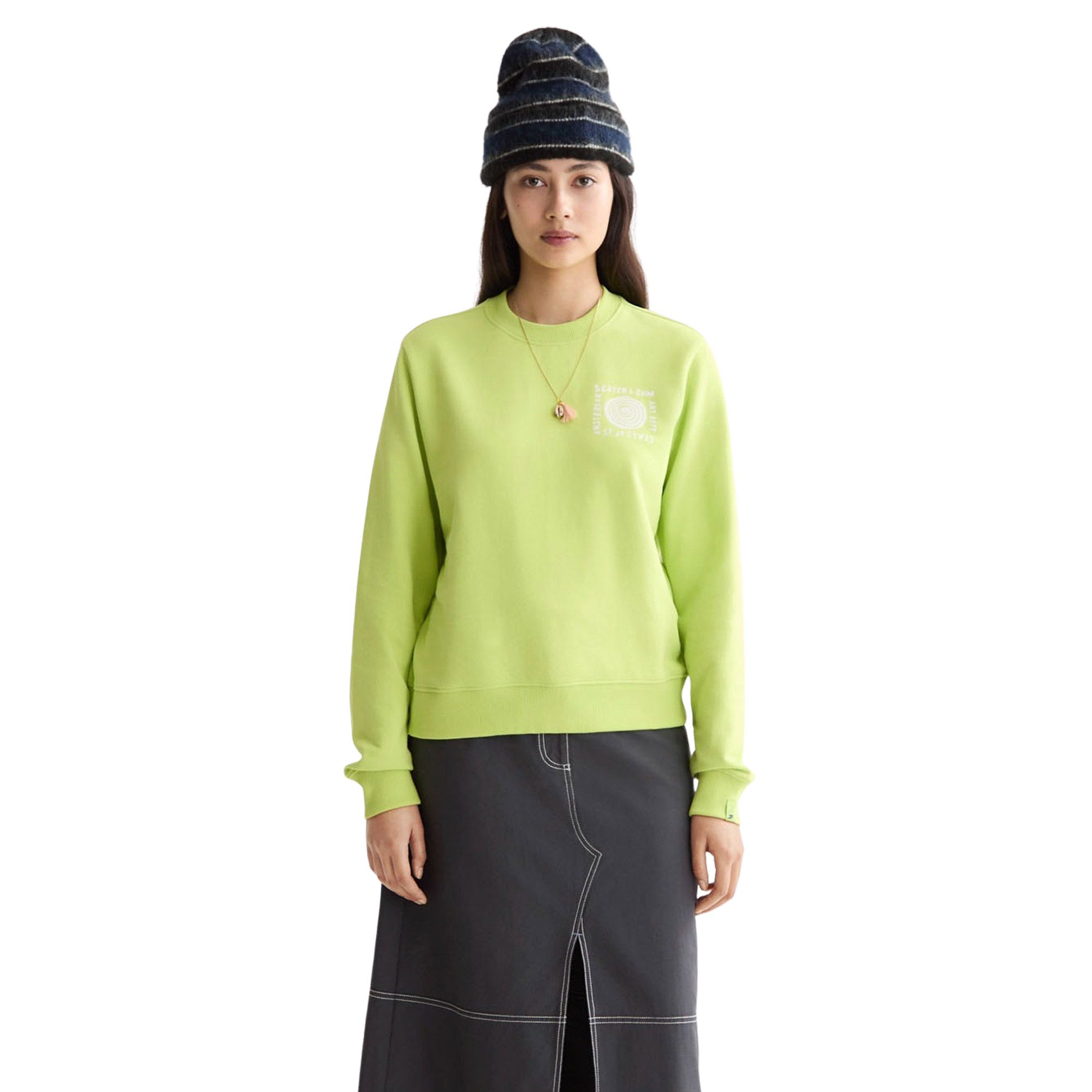 Scotch & Soda Artwork Sweater Dames