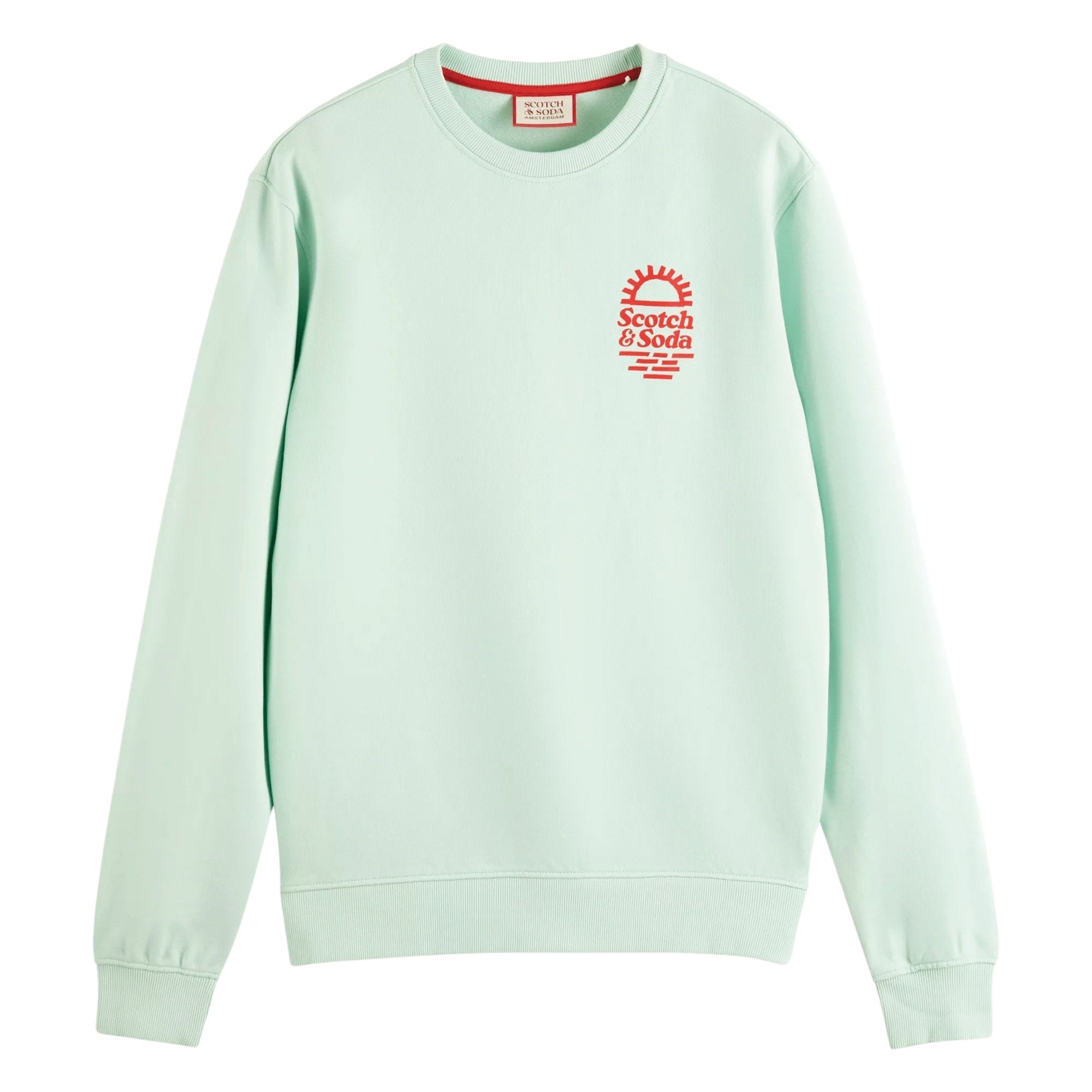 Scotch & Soda Chest Artwork Sweater Heren