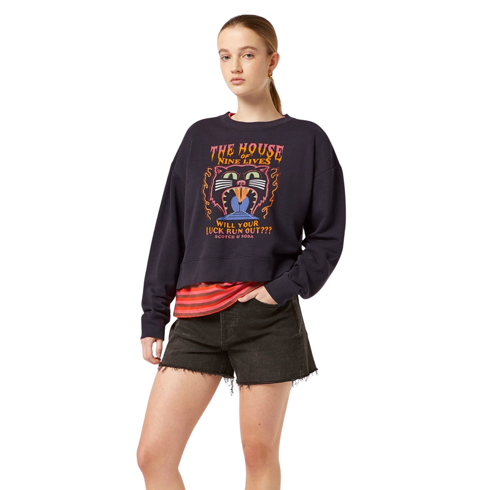 Scotch & Soda Rhinestone Sweater Dames