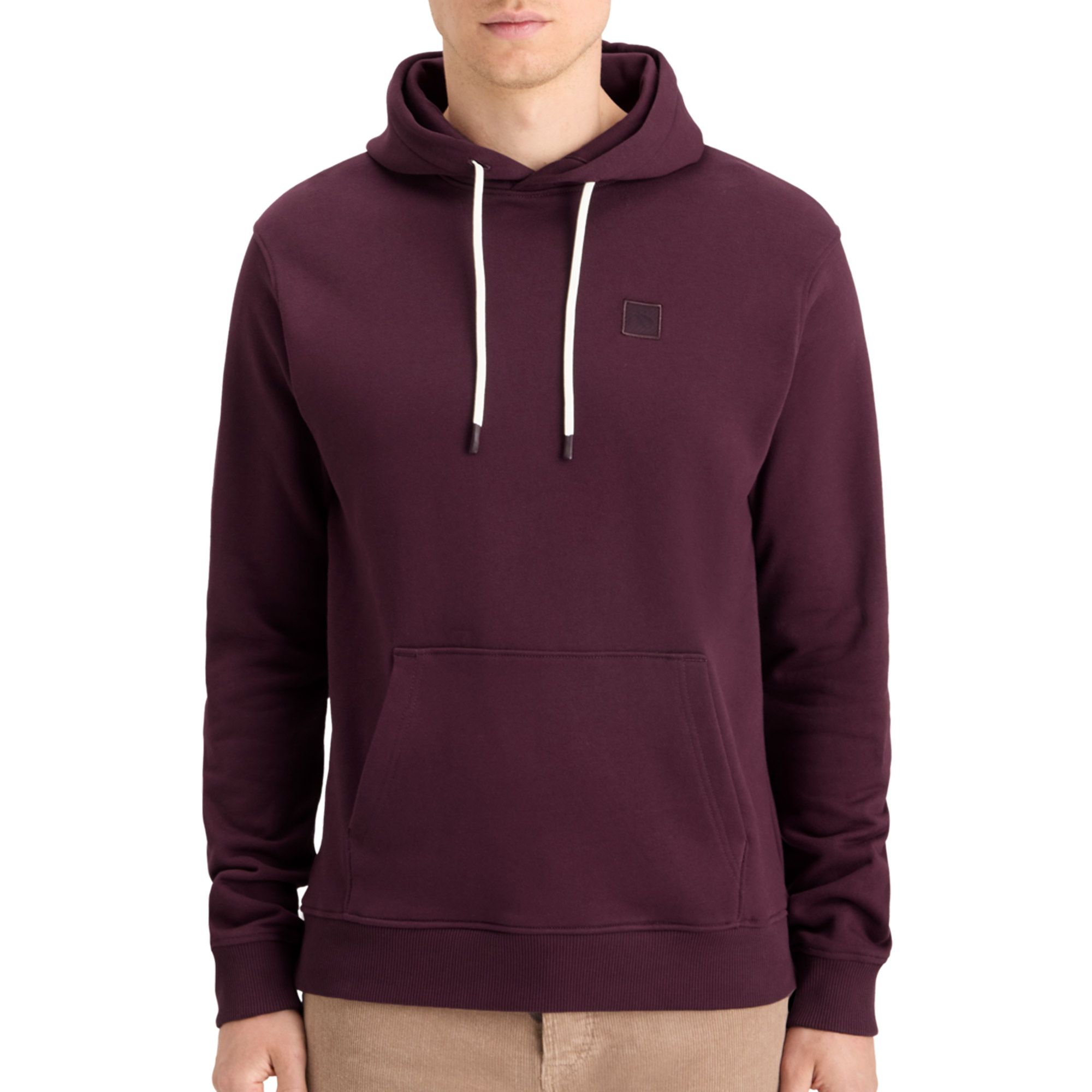 Scotch & Soda Essential Logo Badge Hoodie Heren
