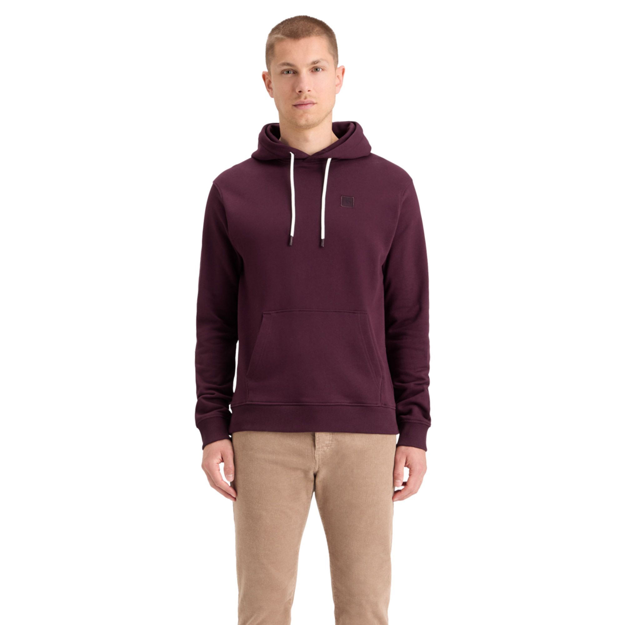 Scotch & Soda Essential Logo Badge Hoodie Heren