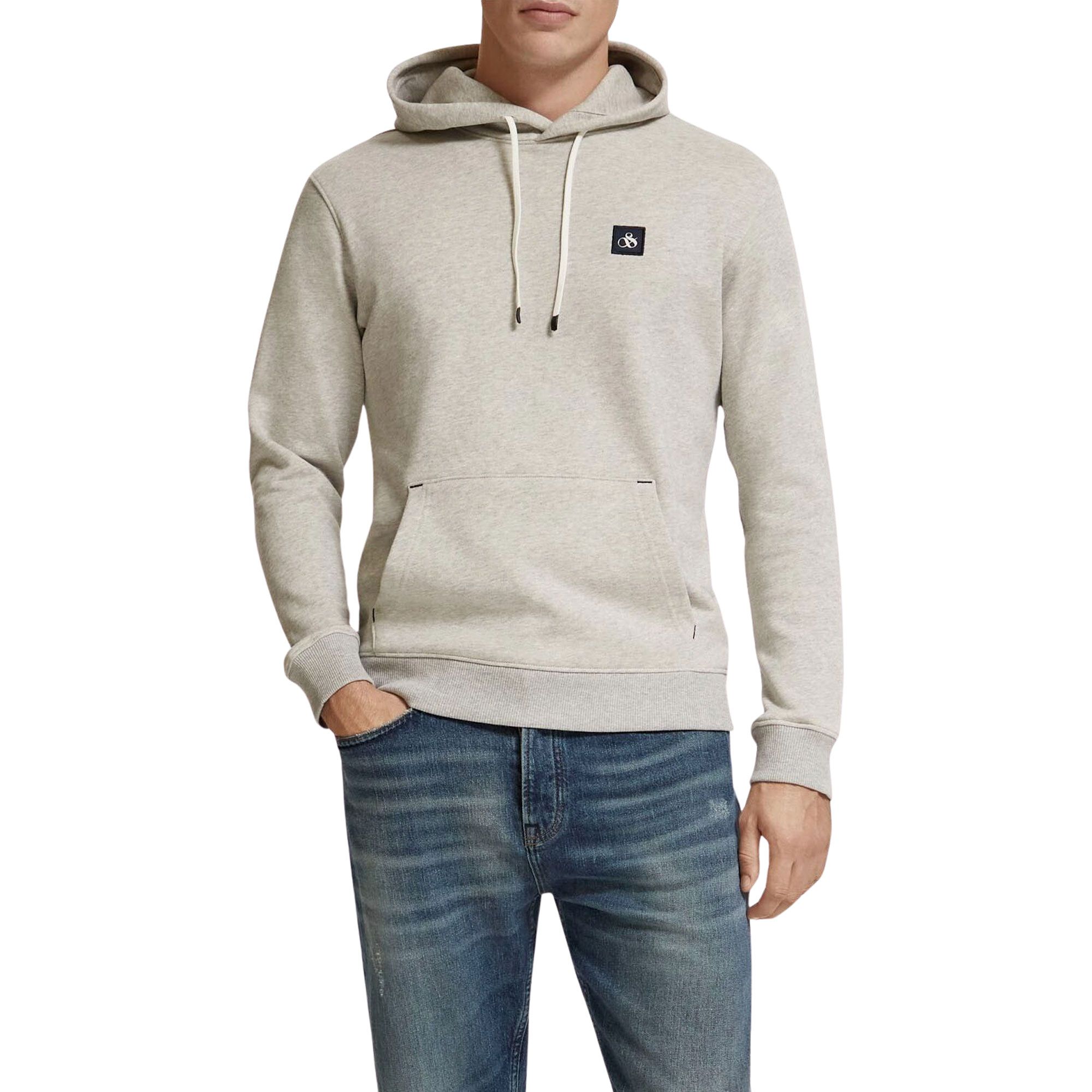 Scotch & Soda Essential Badge Hoodie Heren