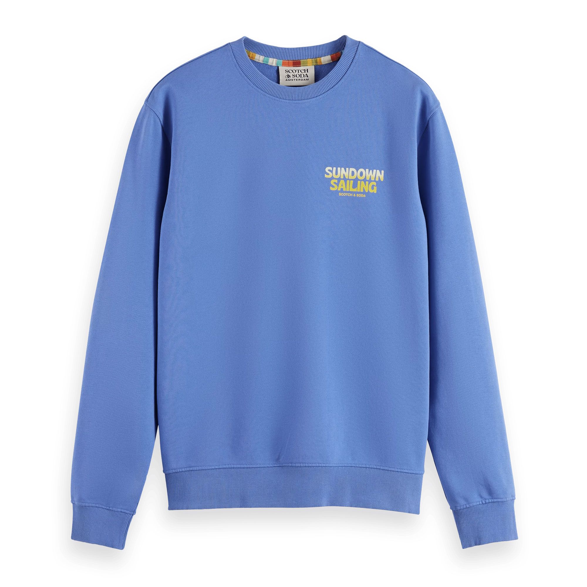 Scotch & Soda Front Back Boating Artwork Sweater Heren