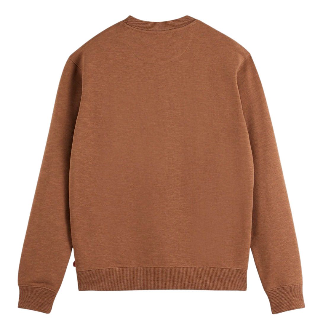 Pull Scotch & Soda Chest Logo Hommes