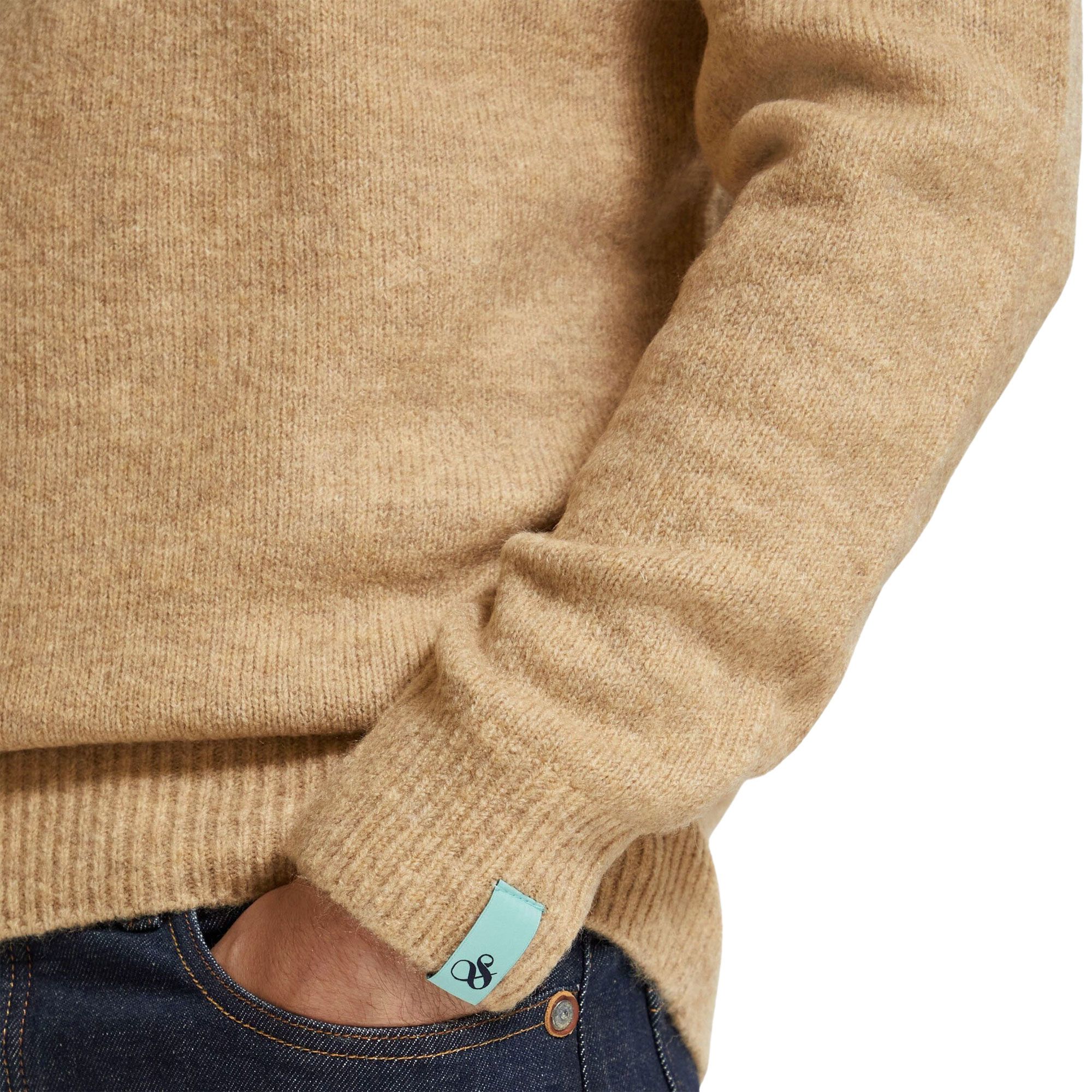 Scotch & Soda Softy-Knit Melange Trui Heren