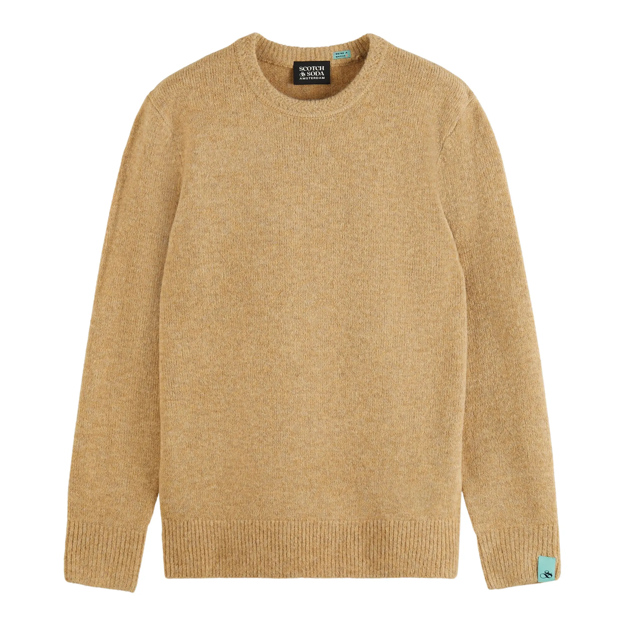 Scotch & Soda Softy-Knit Melange Trui Heren