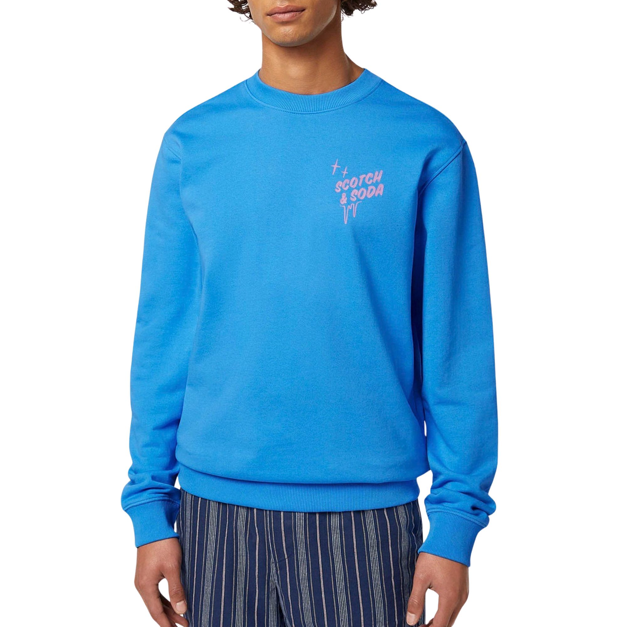 Pull Scotch & Soda Left Chest Artwork Hommes