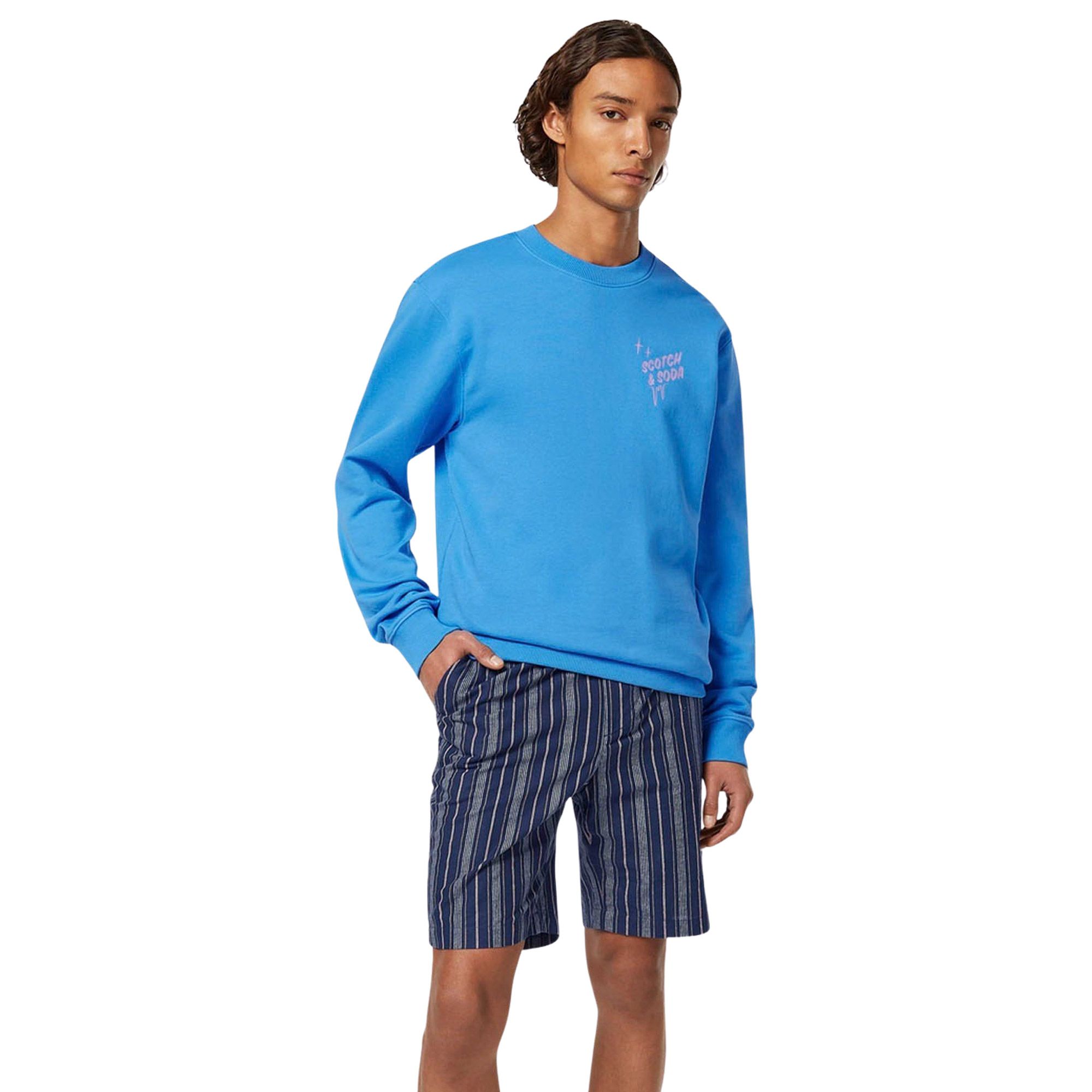Pull Scotch & Soda Left Chest Artwork Hommes