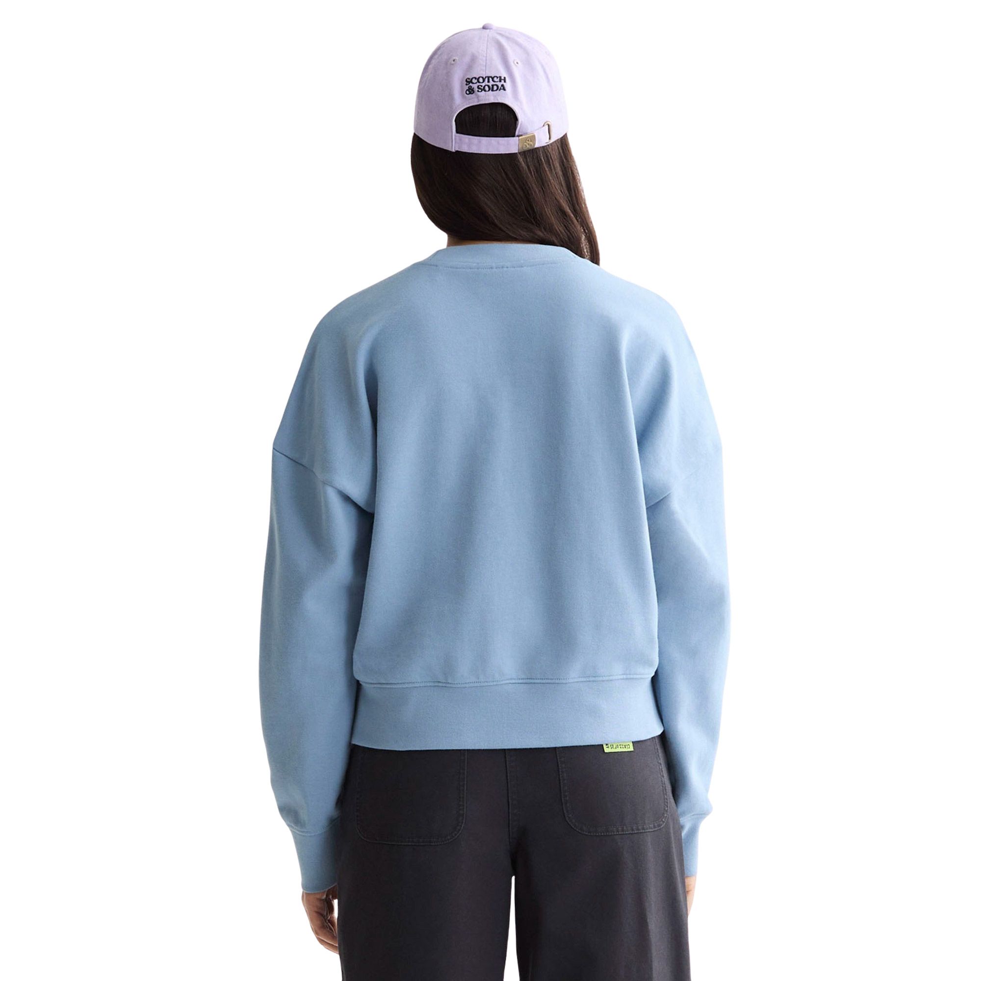 Pull Scotch & Soda Embroidered Logo Femmes