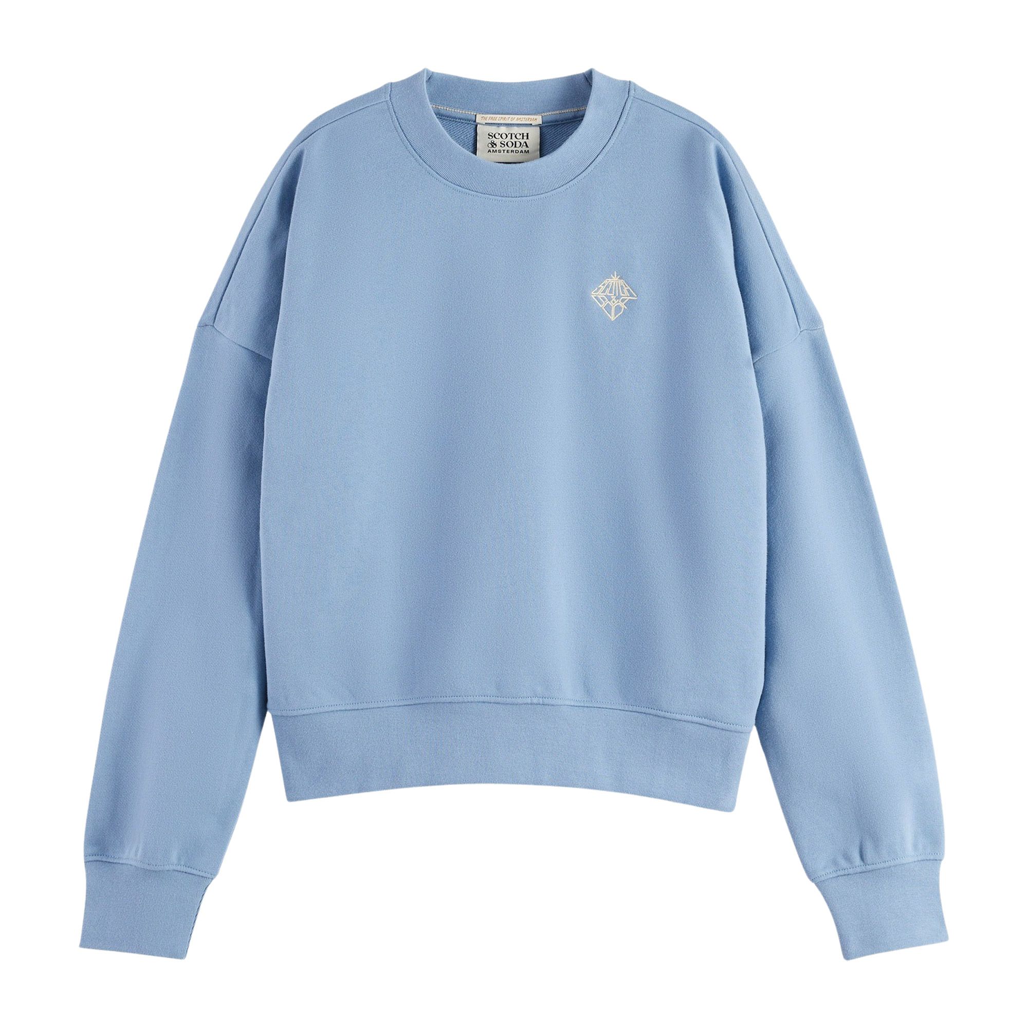 Pull Scotch & Soda Embroidered Logo Femmes