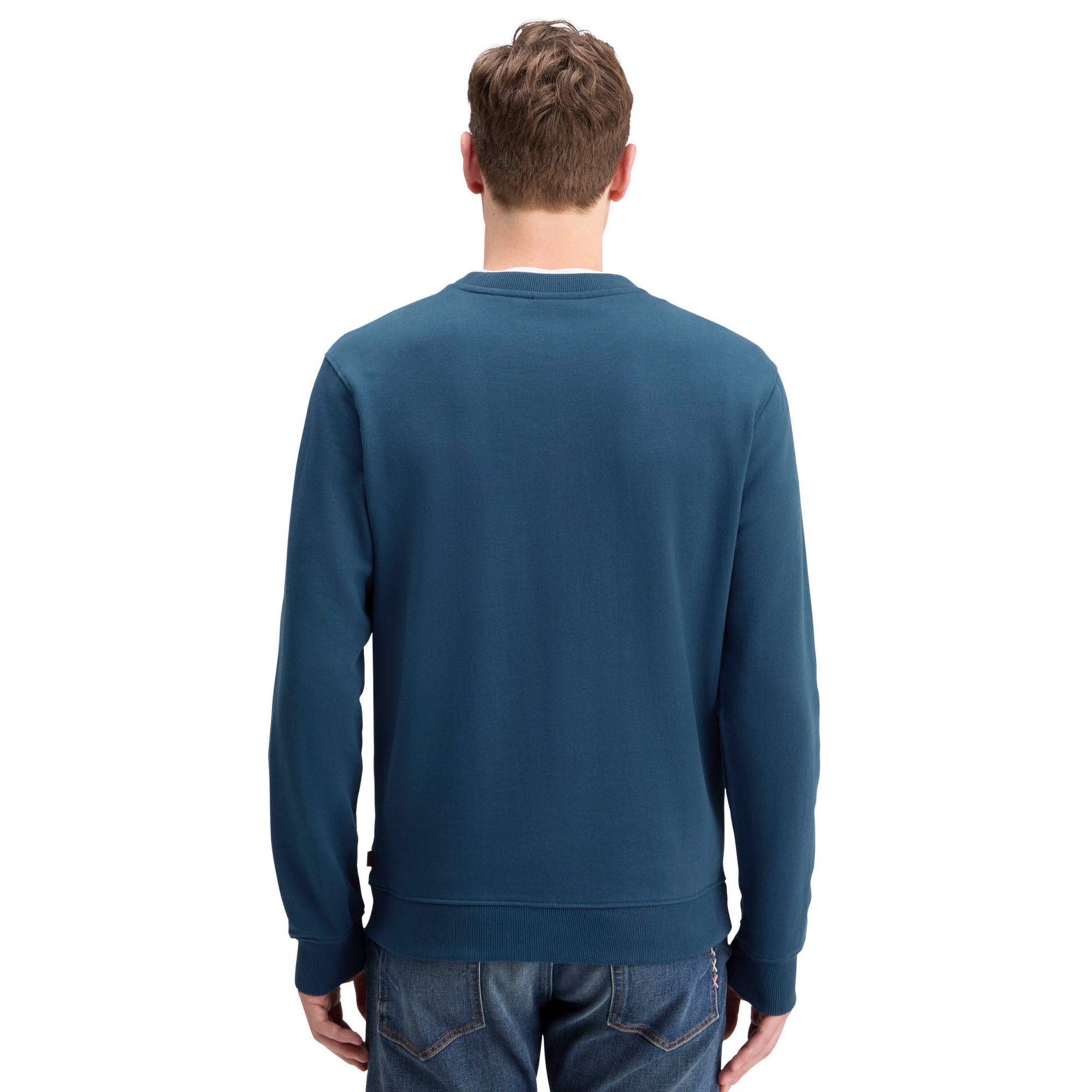 Scotch & Soda Left Chest Artwork Sweater Heren