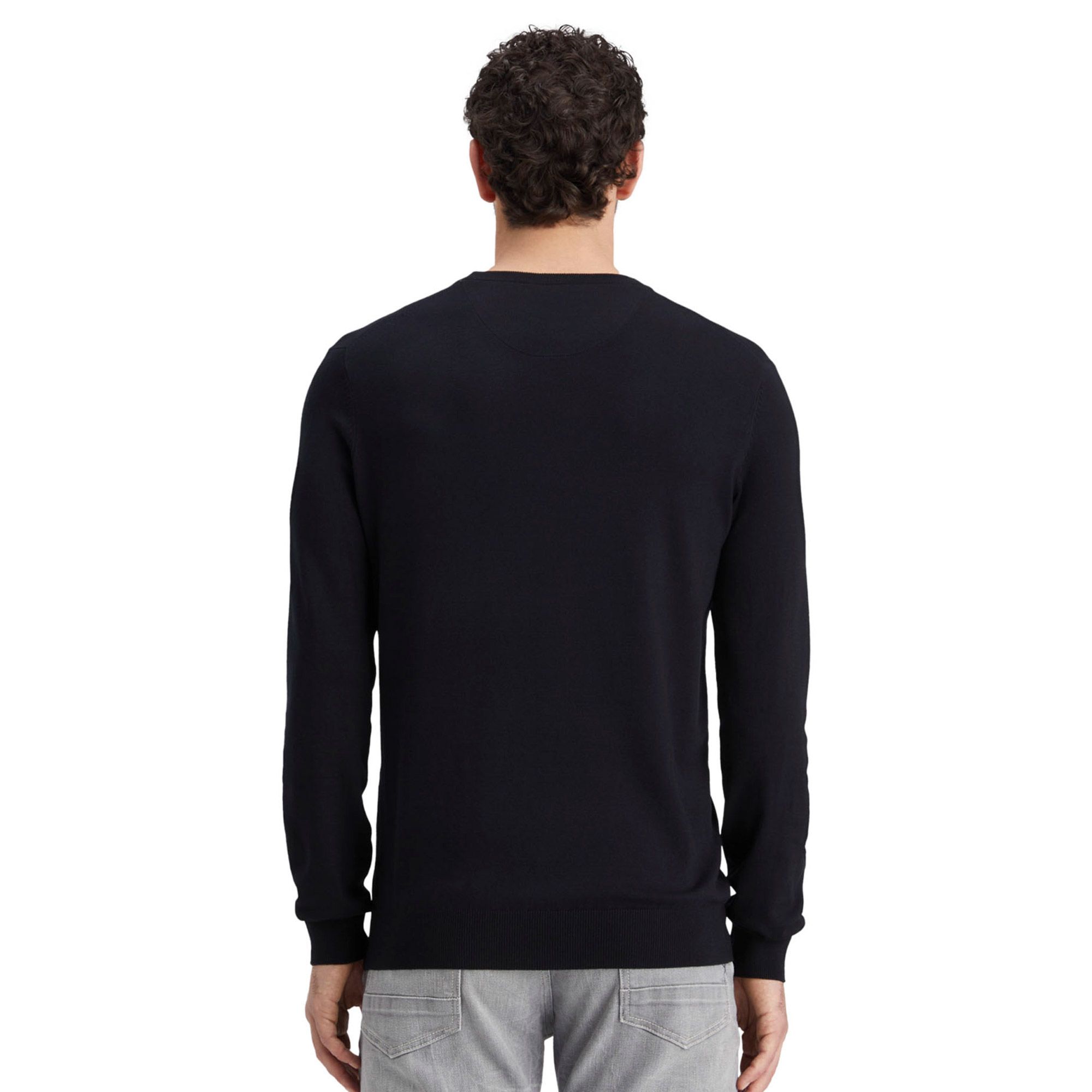 Zwarte SCOTCH & SODA Sweater CORE - LOGO SWEATSHIRT