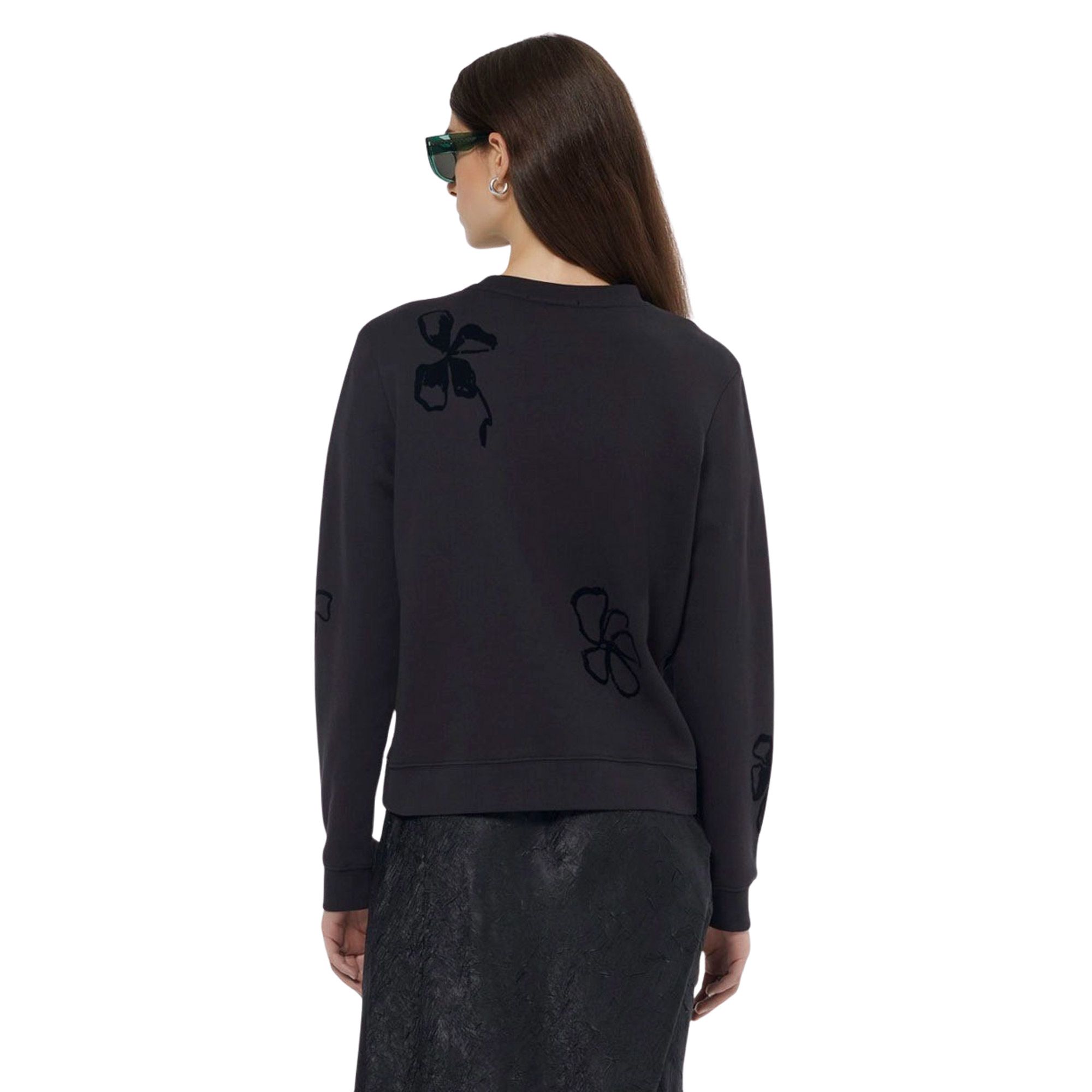 Scotch & Soda Flock Print Artwork Sweater Dames