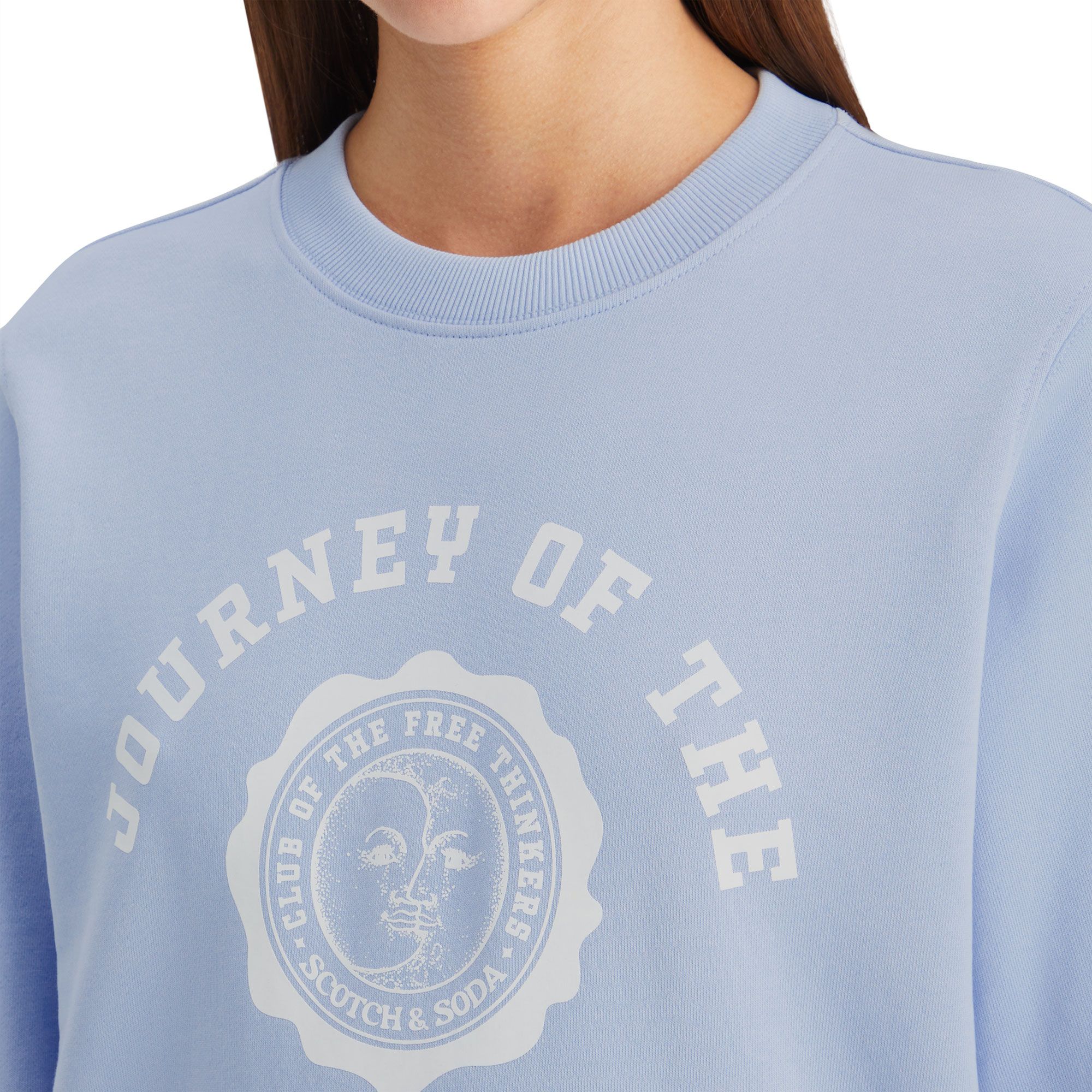 Scotch & Soda Chest Artwork Sweater Dames