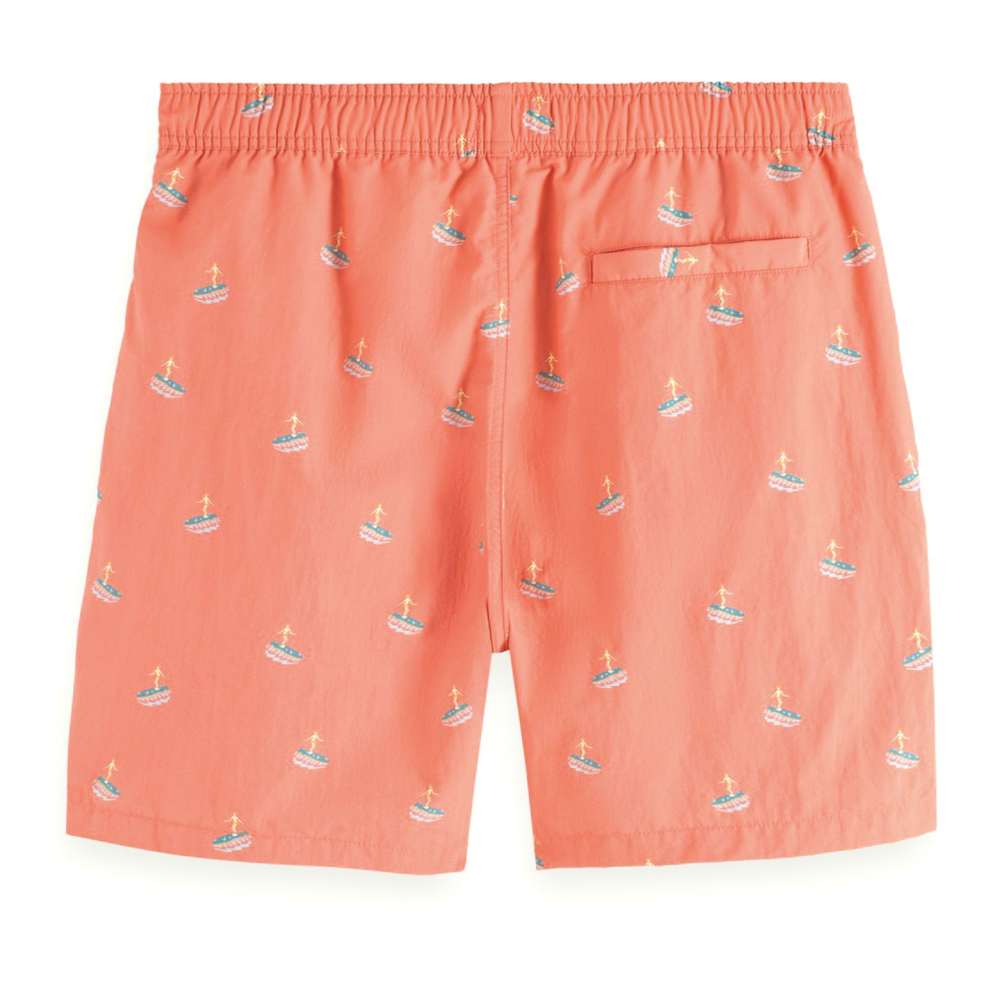 Scotch & Soda Mid Length Mini Printed AOP Zwemshort Heren