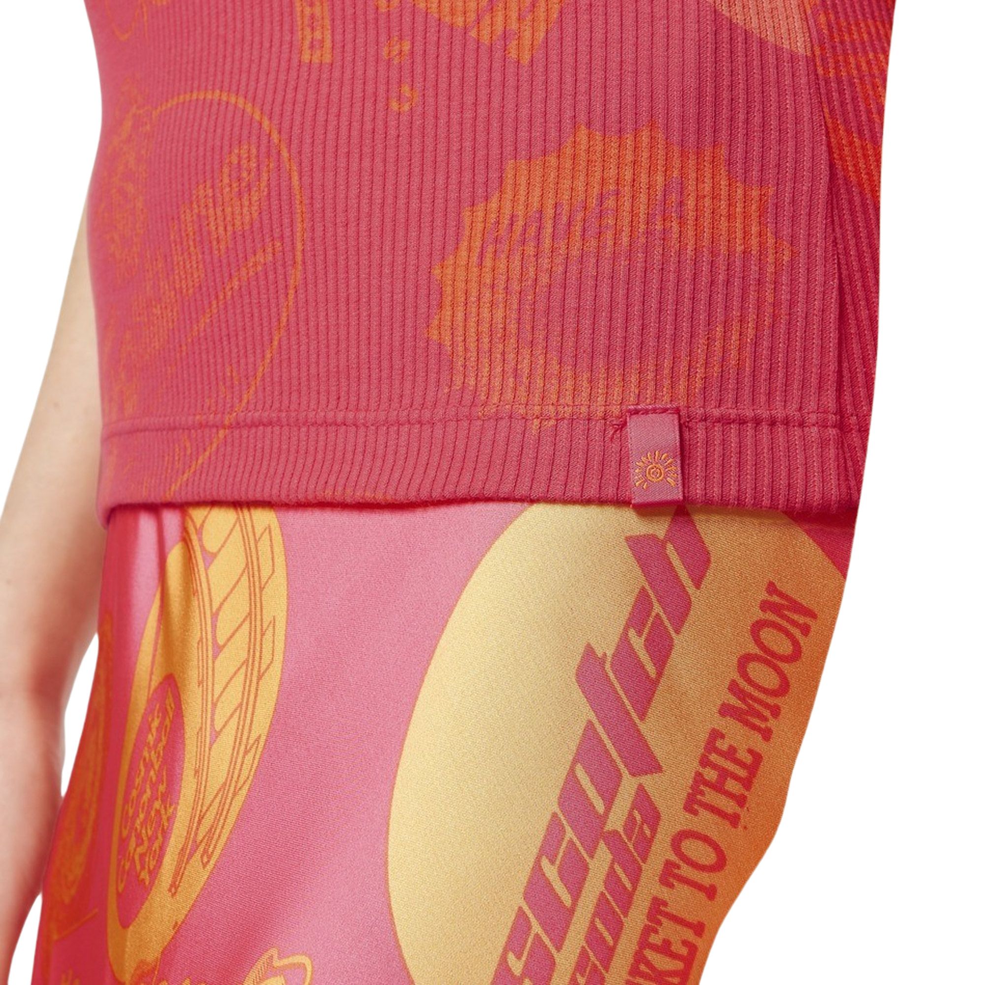 Tanktop Scotch & Soda Printed Rib Femmes