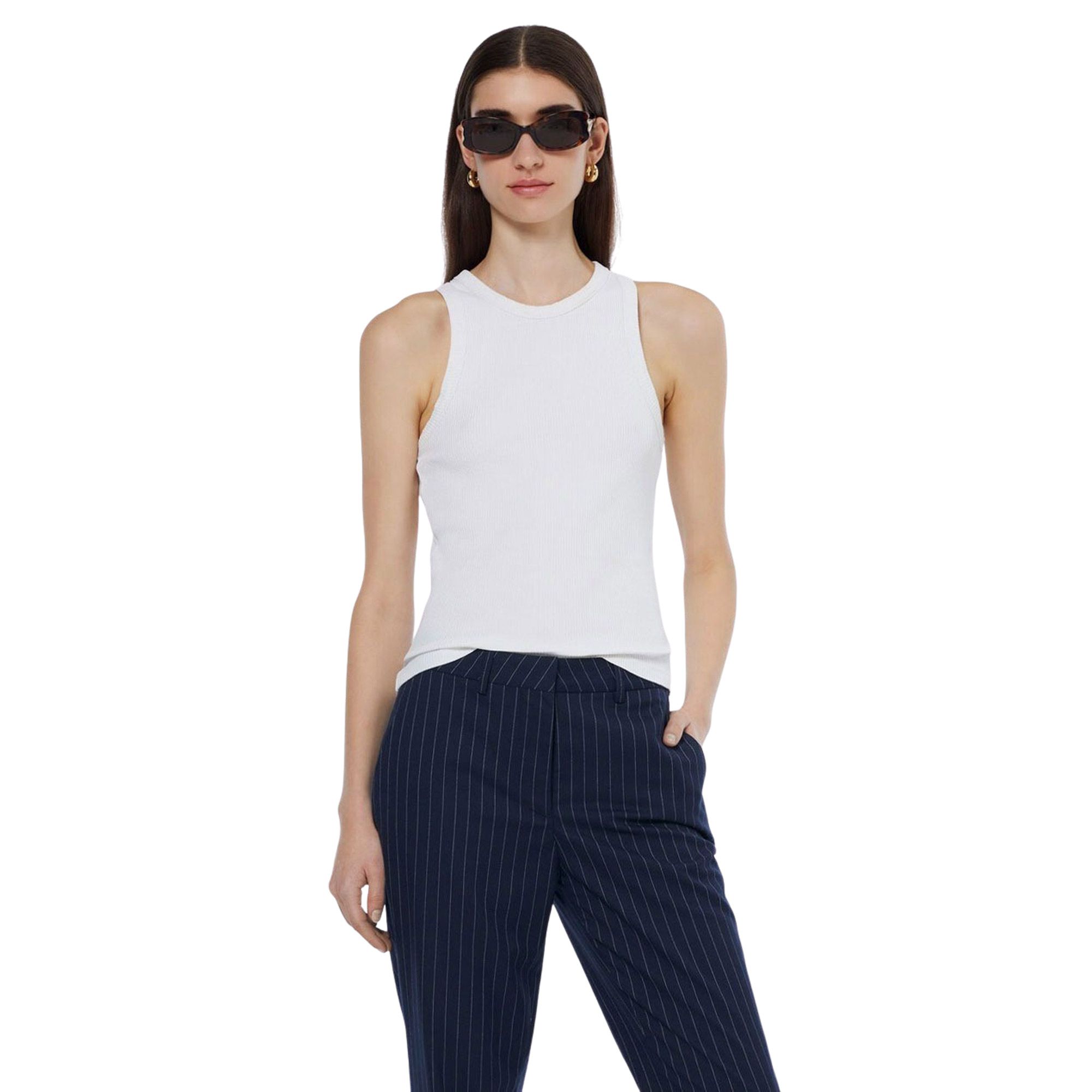 Scotch & Soda Core Rib Racer Tanktop Dames