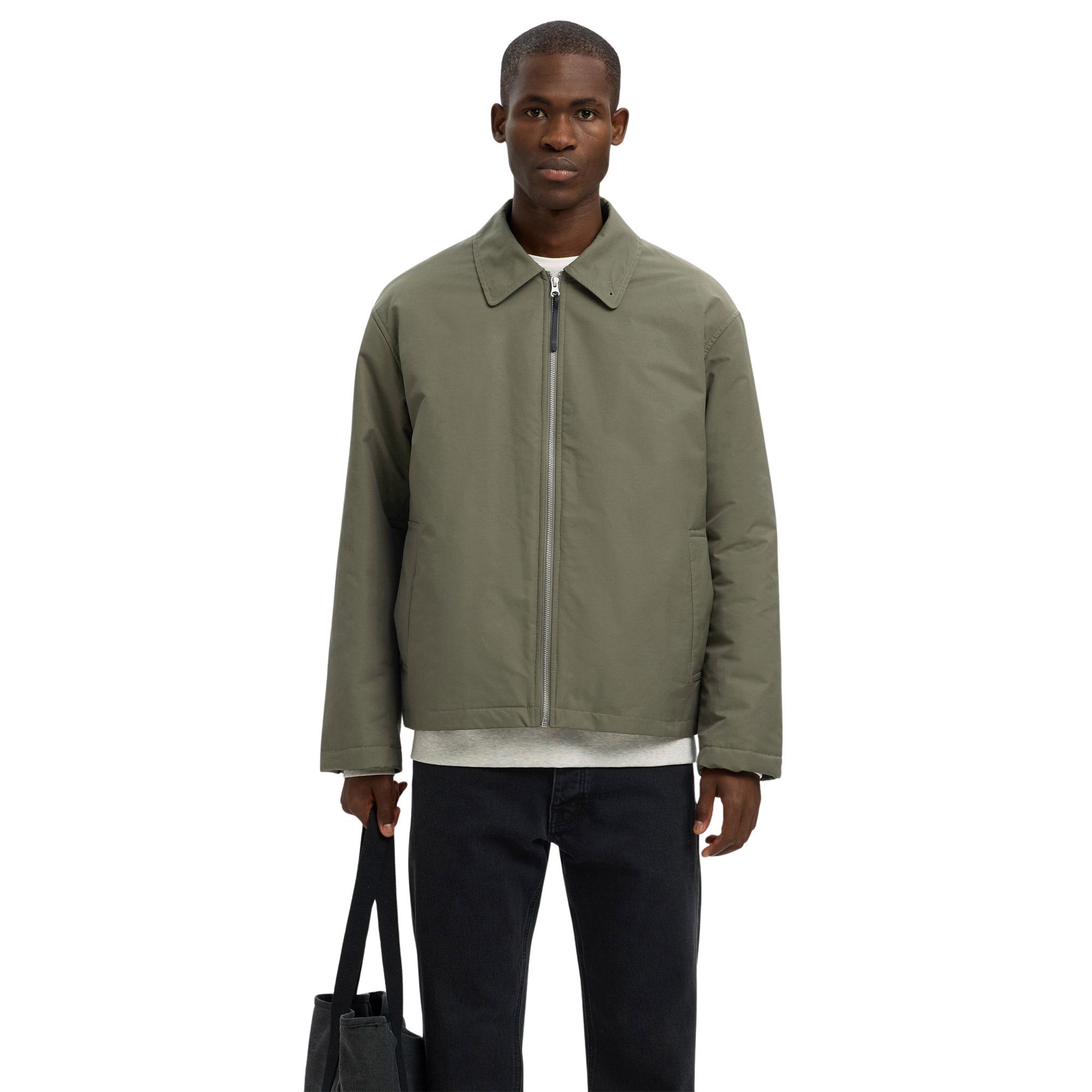 Selected Cedric Relaxed Jas Heren