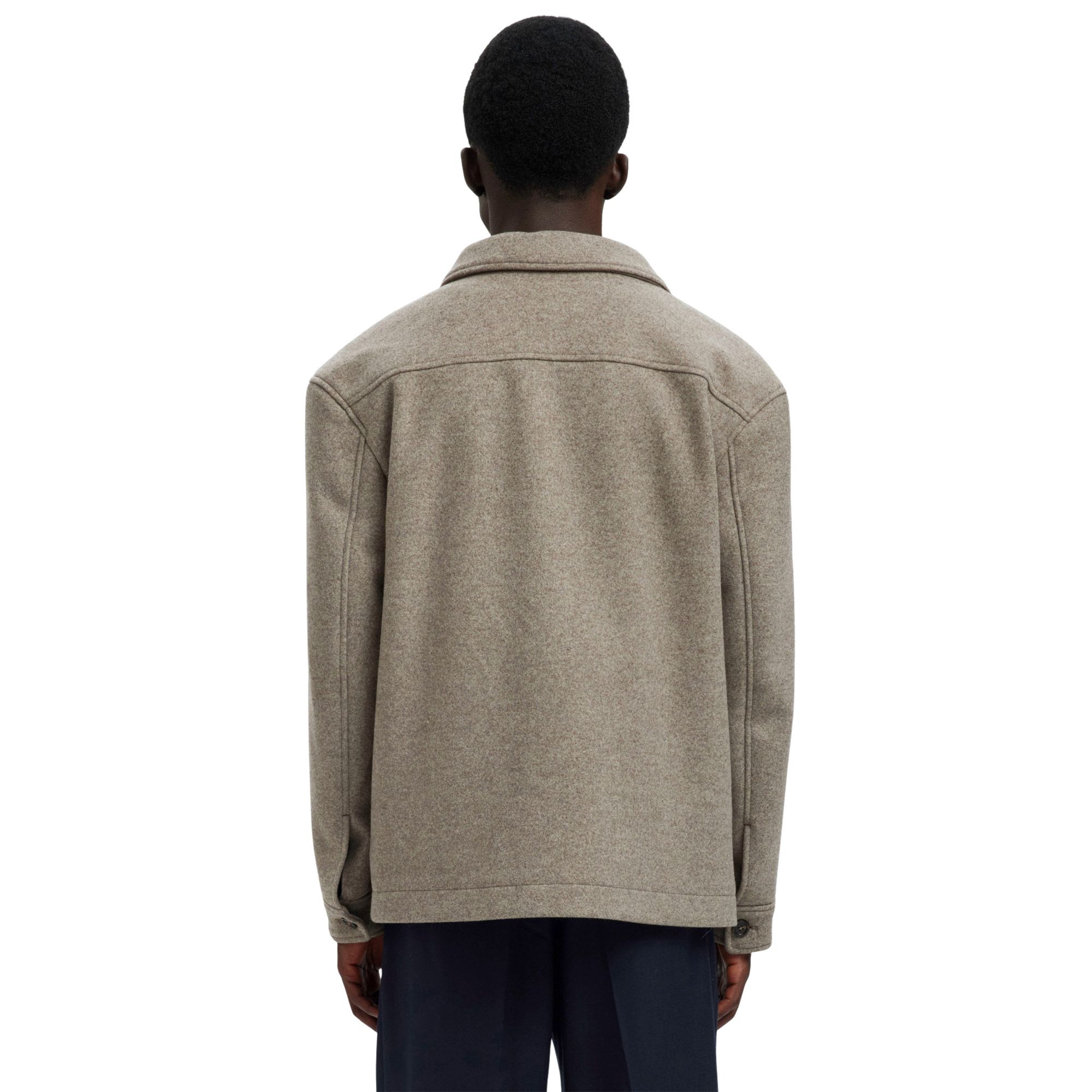 Selected Mitch Wool Blend Jas Heren