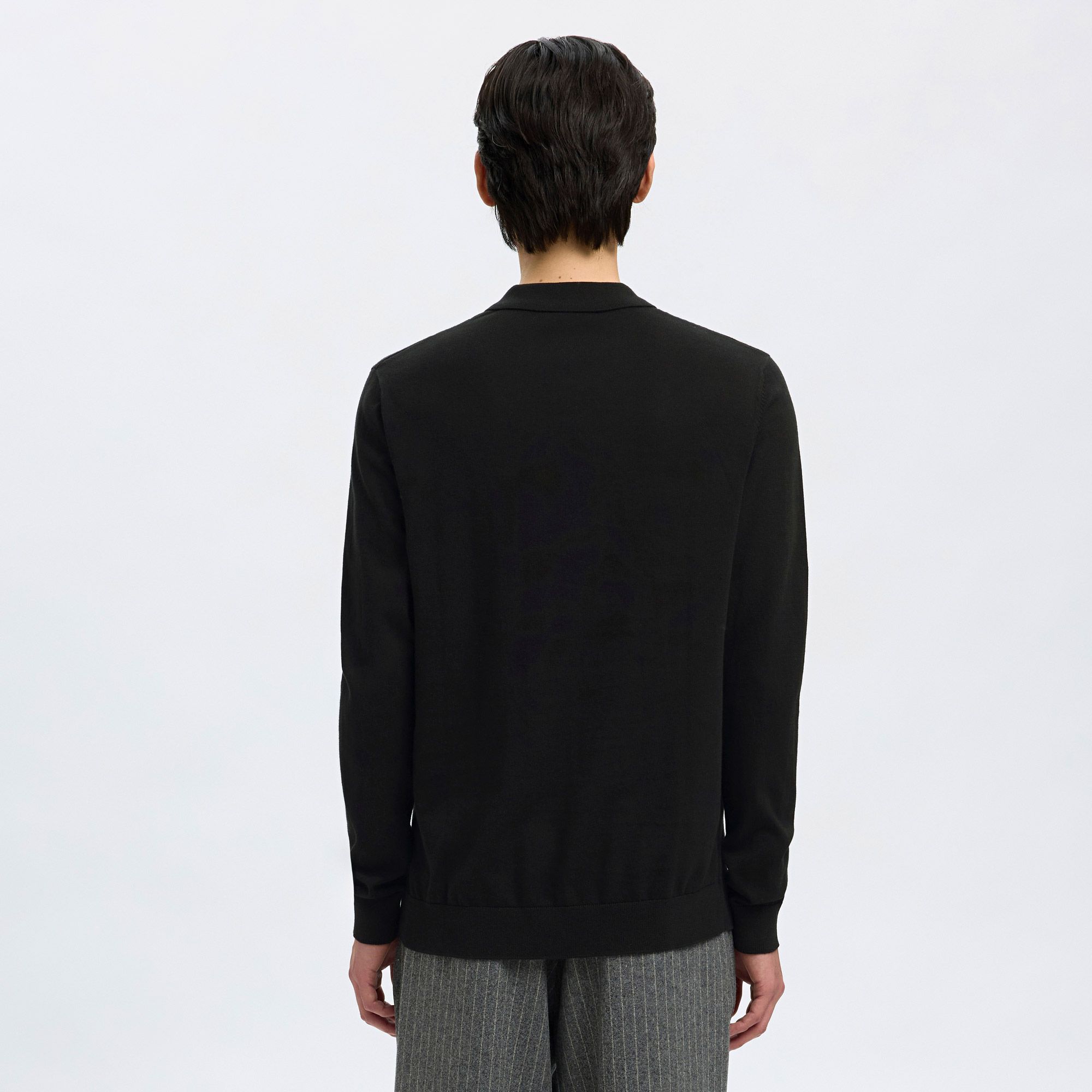 Selected Berg Half Zip Polo Heren