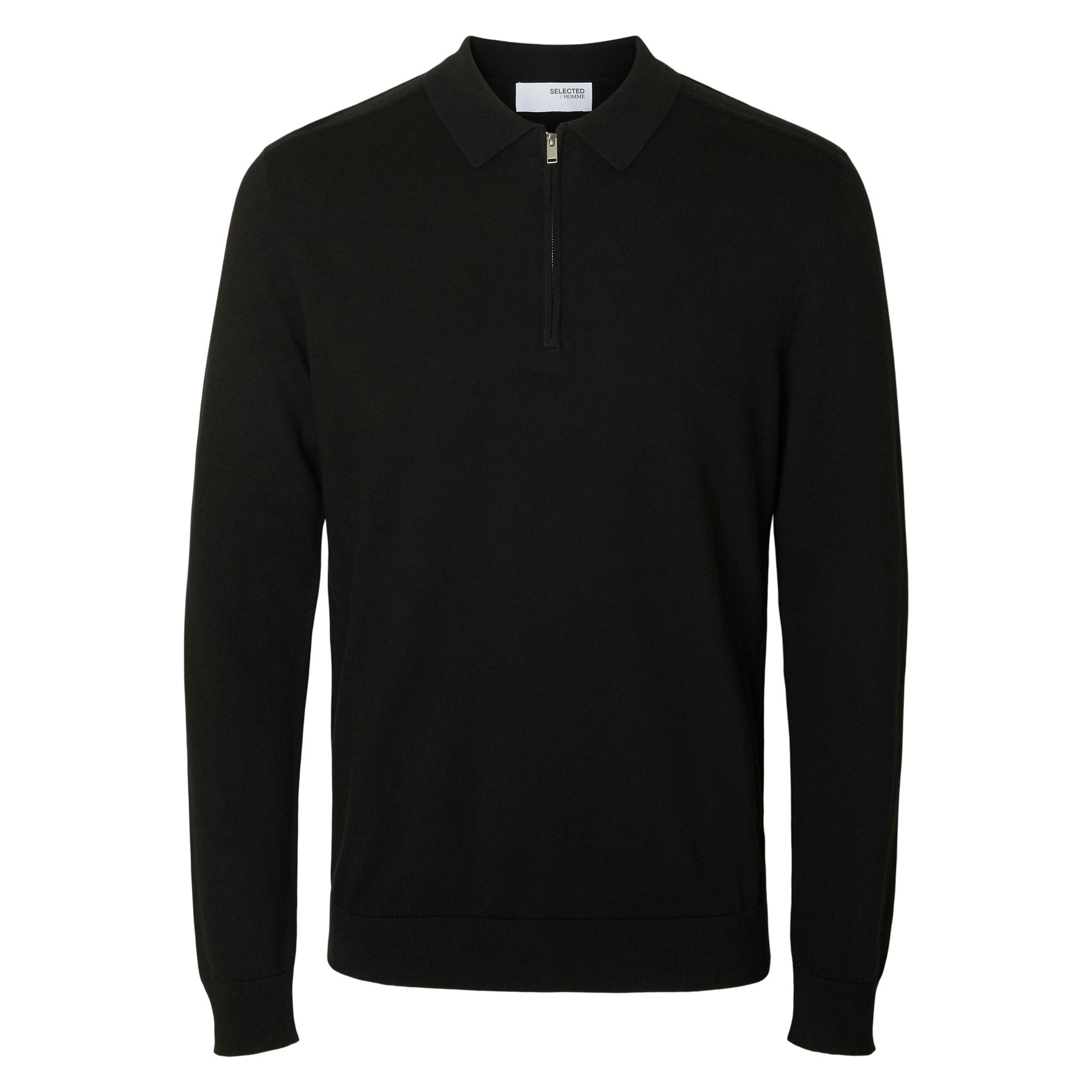 Selected Berg Half Zip Polo Heren