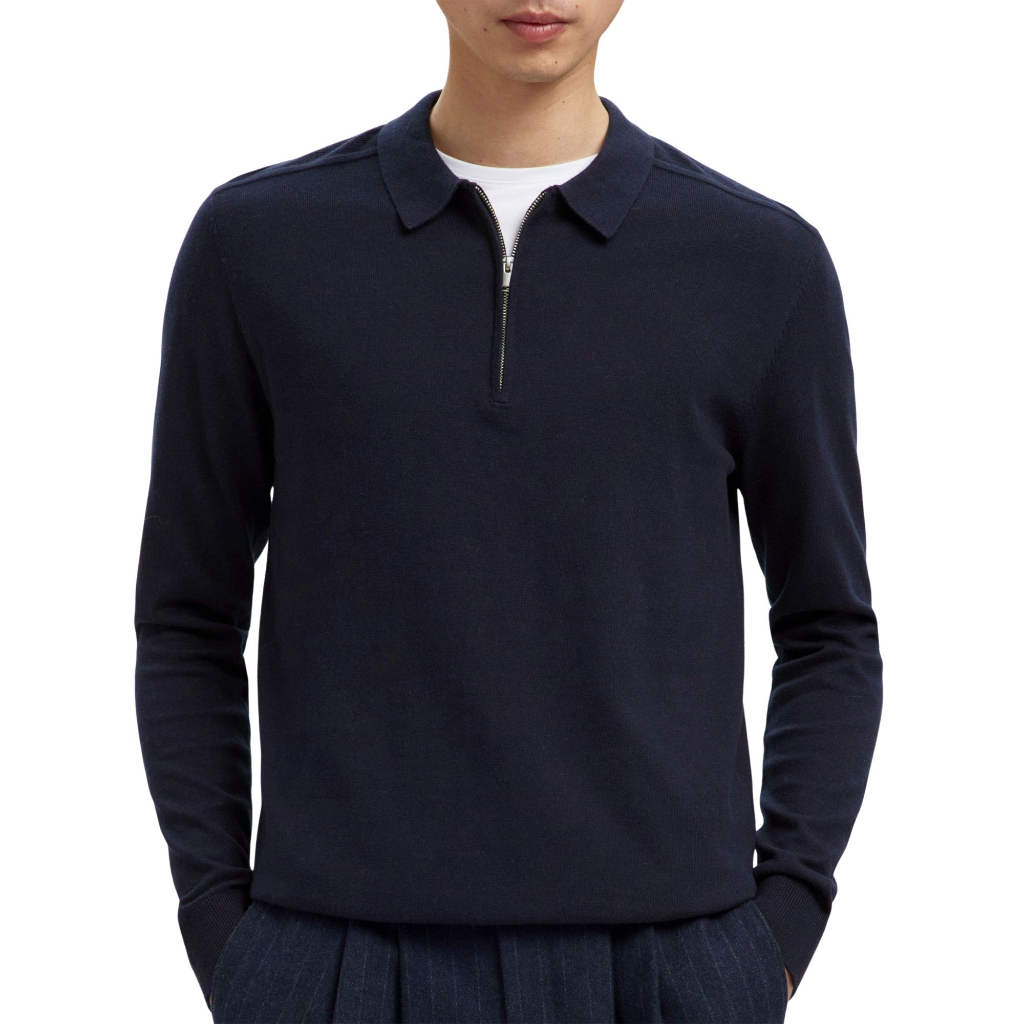 Sélectionné Berg Half Zip Polo Hommes