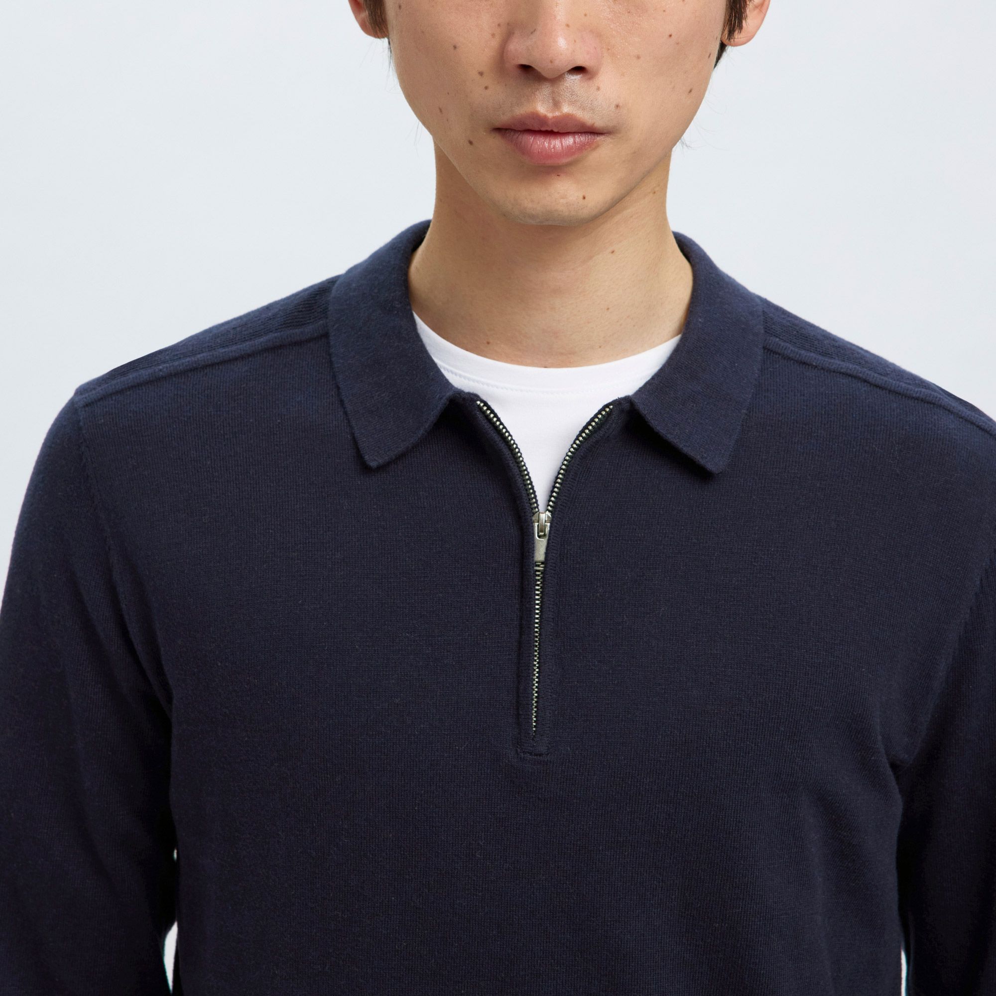 Sélectionné Berg Half Zip Polo Hommes