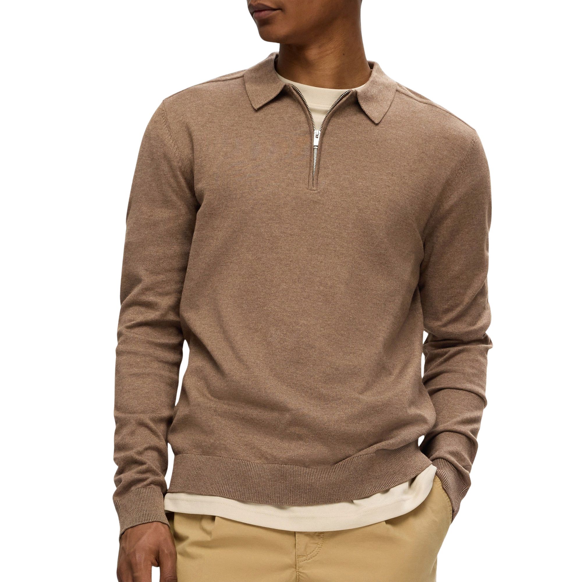 ☆三が日限定価格☆ SOPHNET. MELTON HALF ZIP POLO Selected Berg Half Zip Polo shirt Men | Plutosport