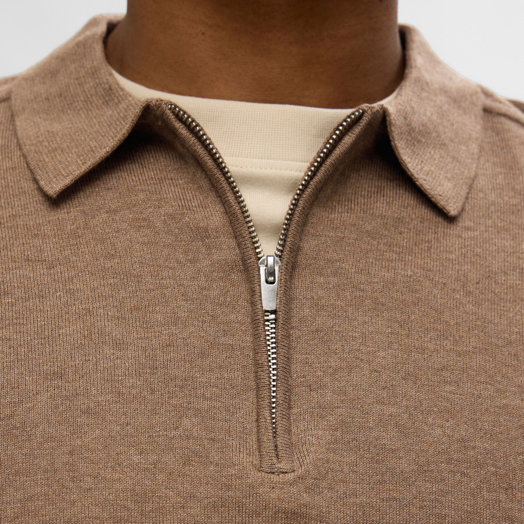 Sélectionné Berg Half Zip Polo Hommes