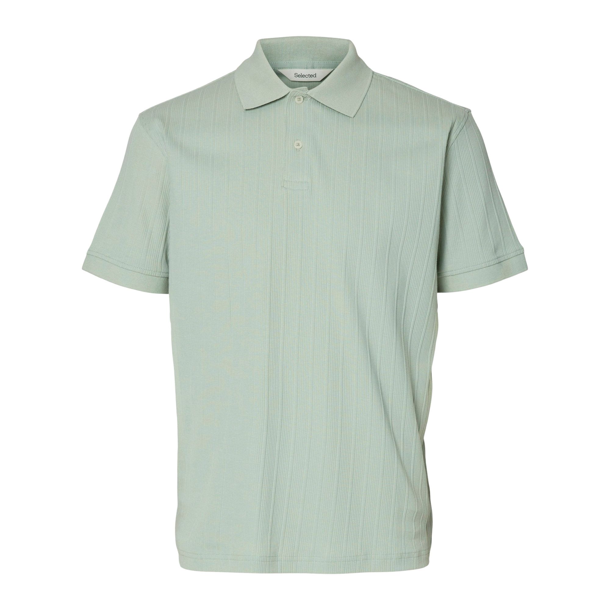 Selected Cole Rib SS Polo Heren
