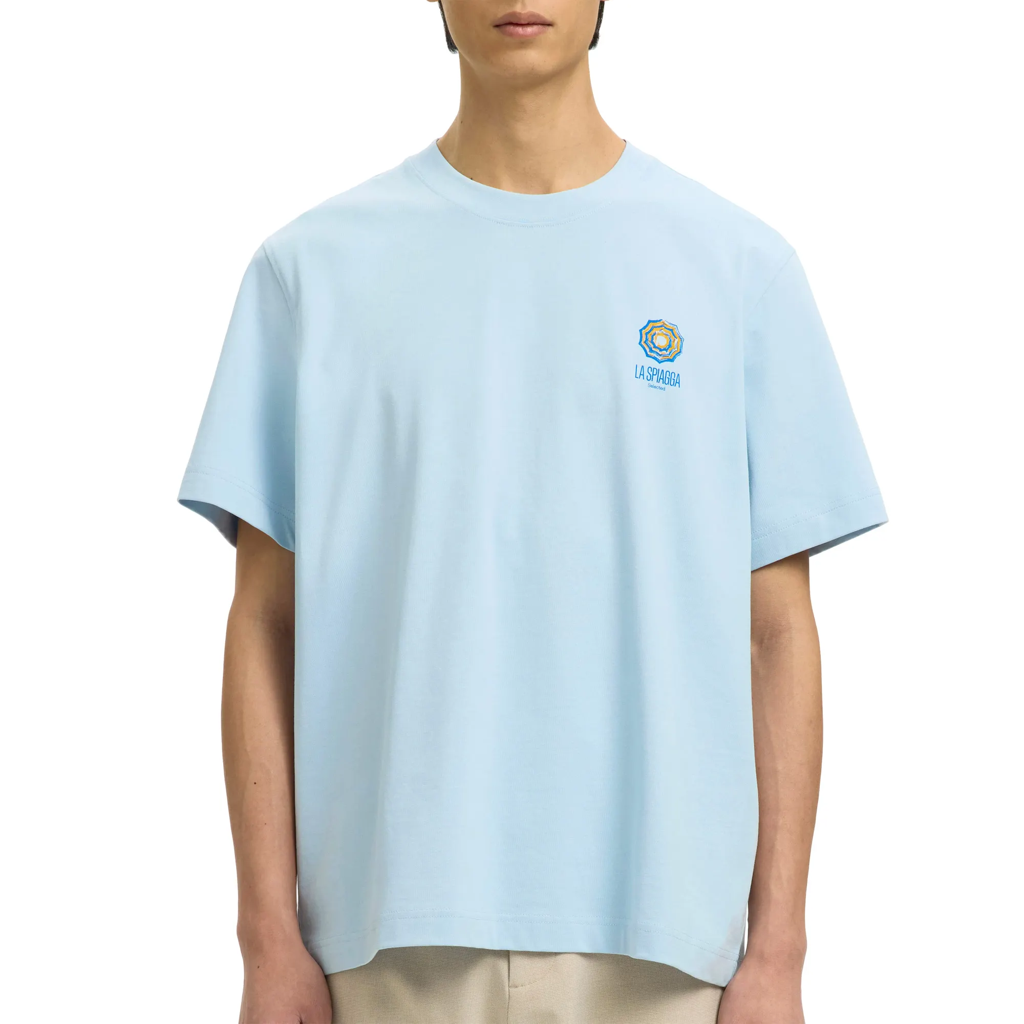 Selected Graphic SS Shirt Heren