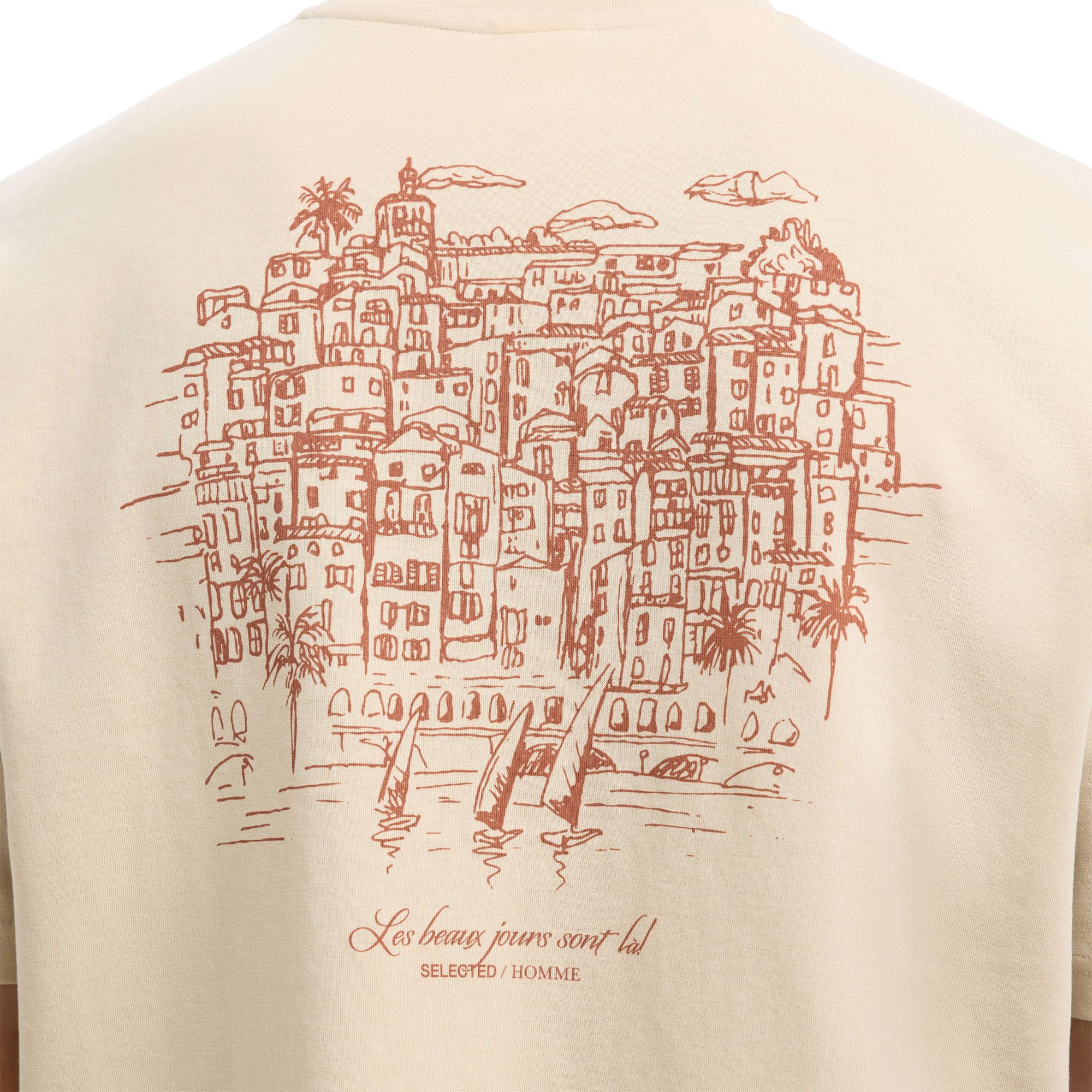 T-Shirt Selected Oscar Hommes