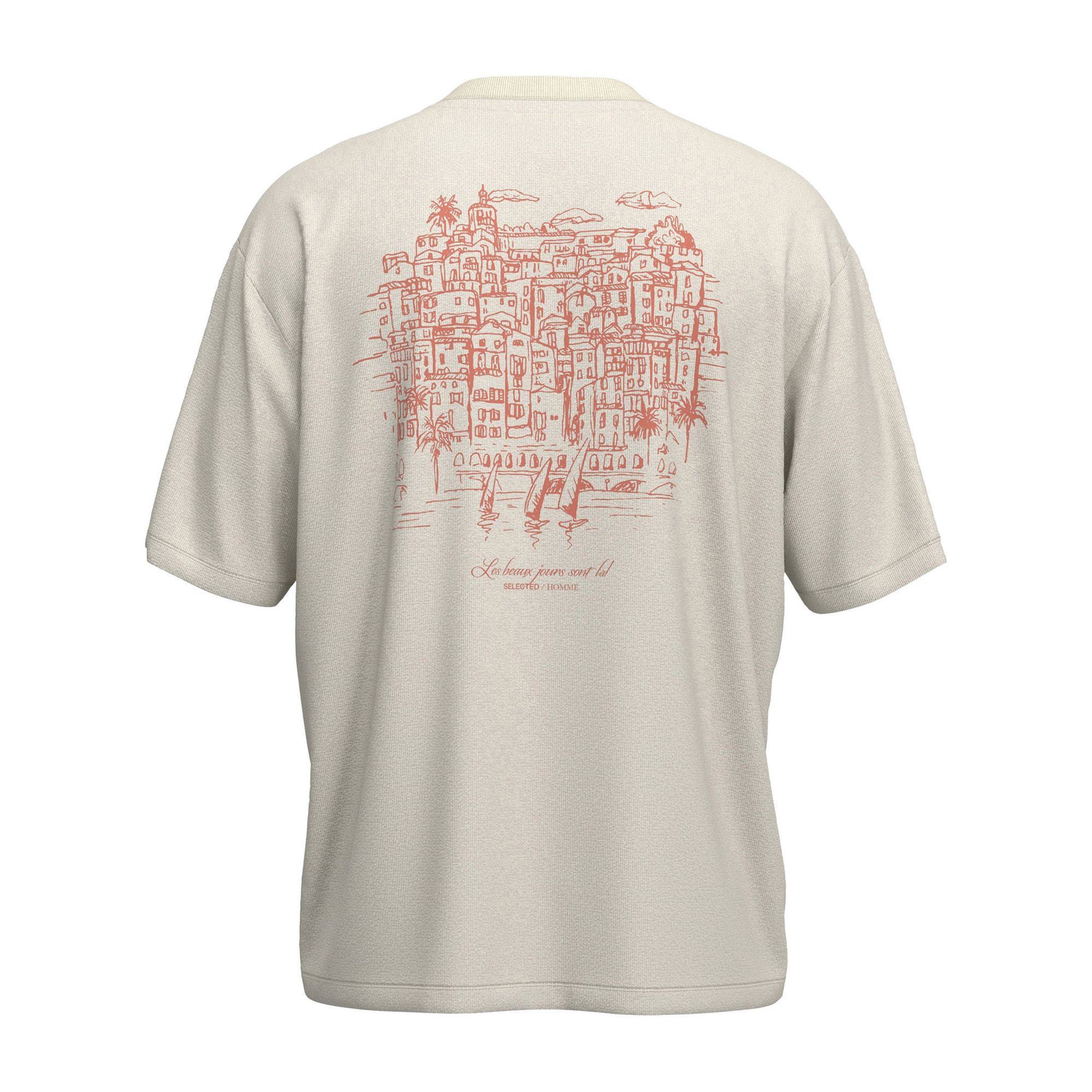 T-Shirt Selected Oscar Hommes