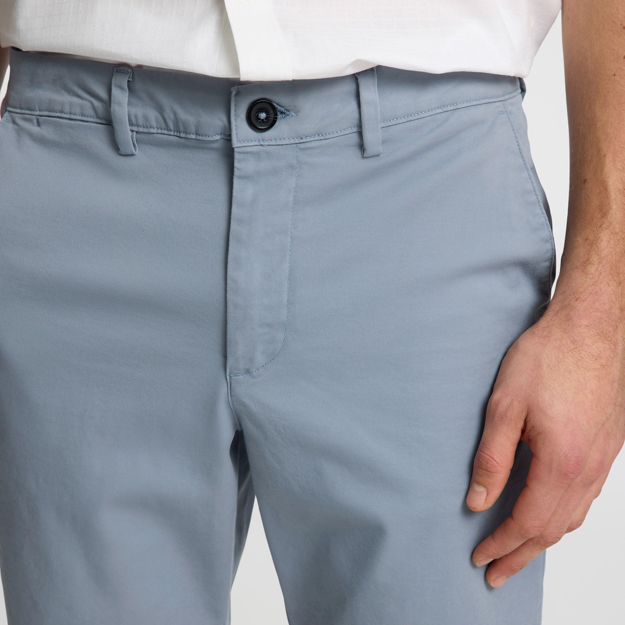 Short Selected Slim Miles Flex Hommes