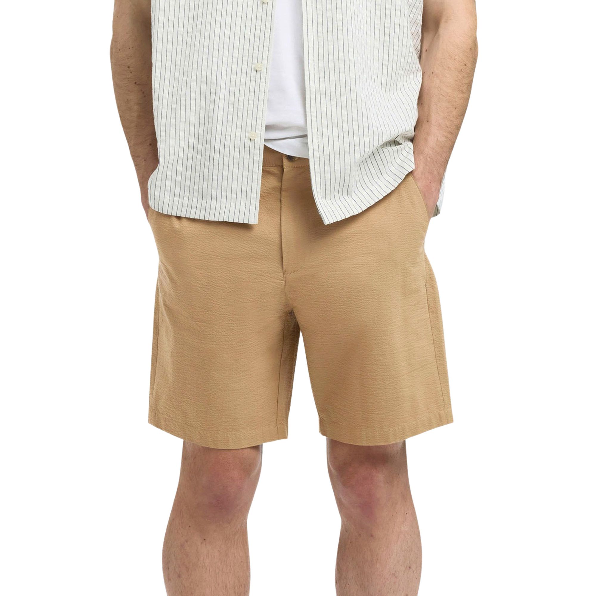 Selected Regular Karl Seersucker Short Heren