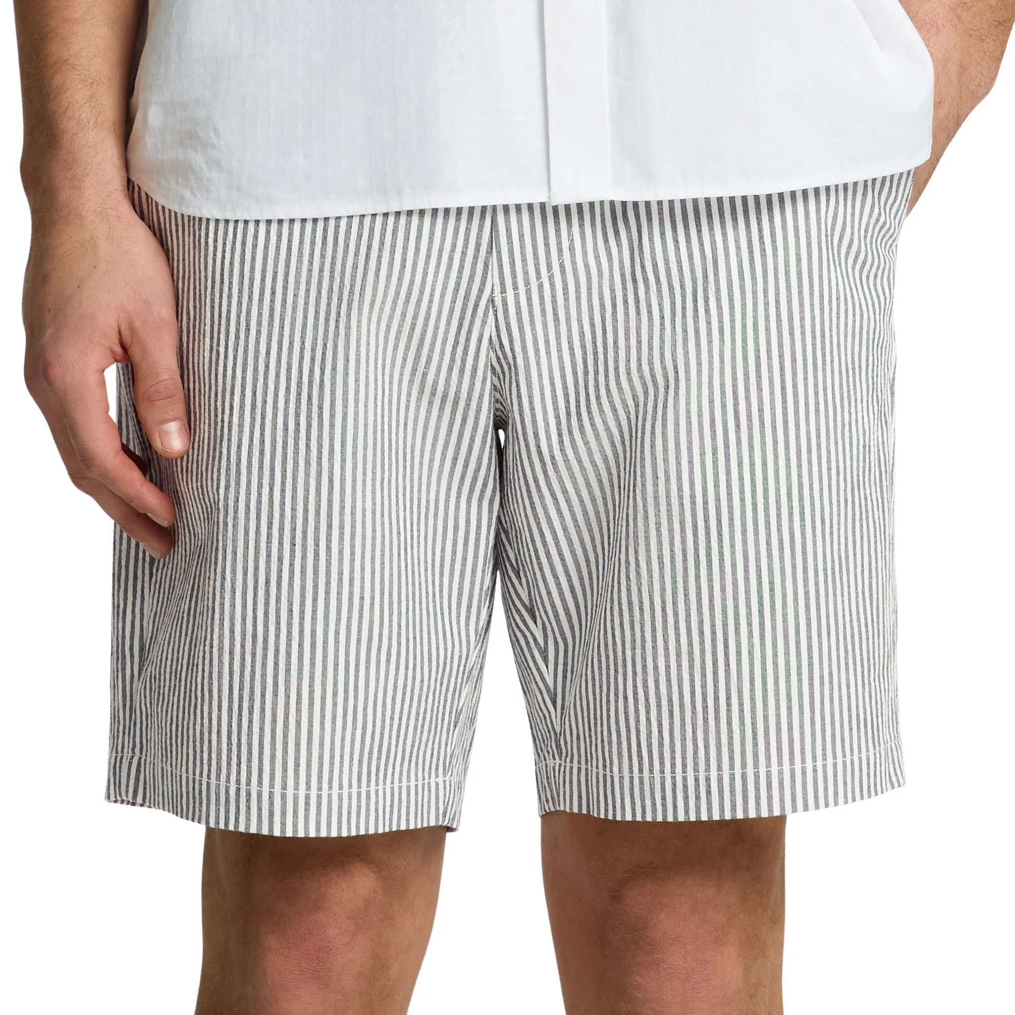Selected Regular Karl Seersucker Short Heren