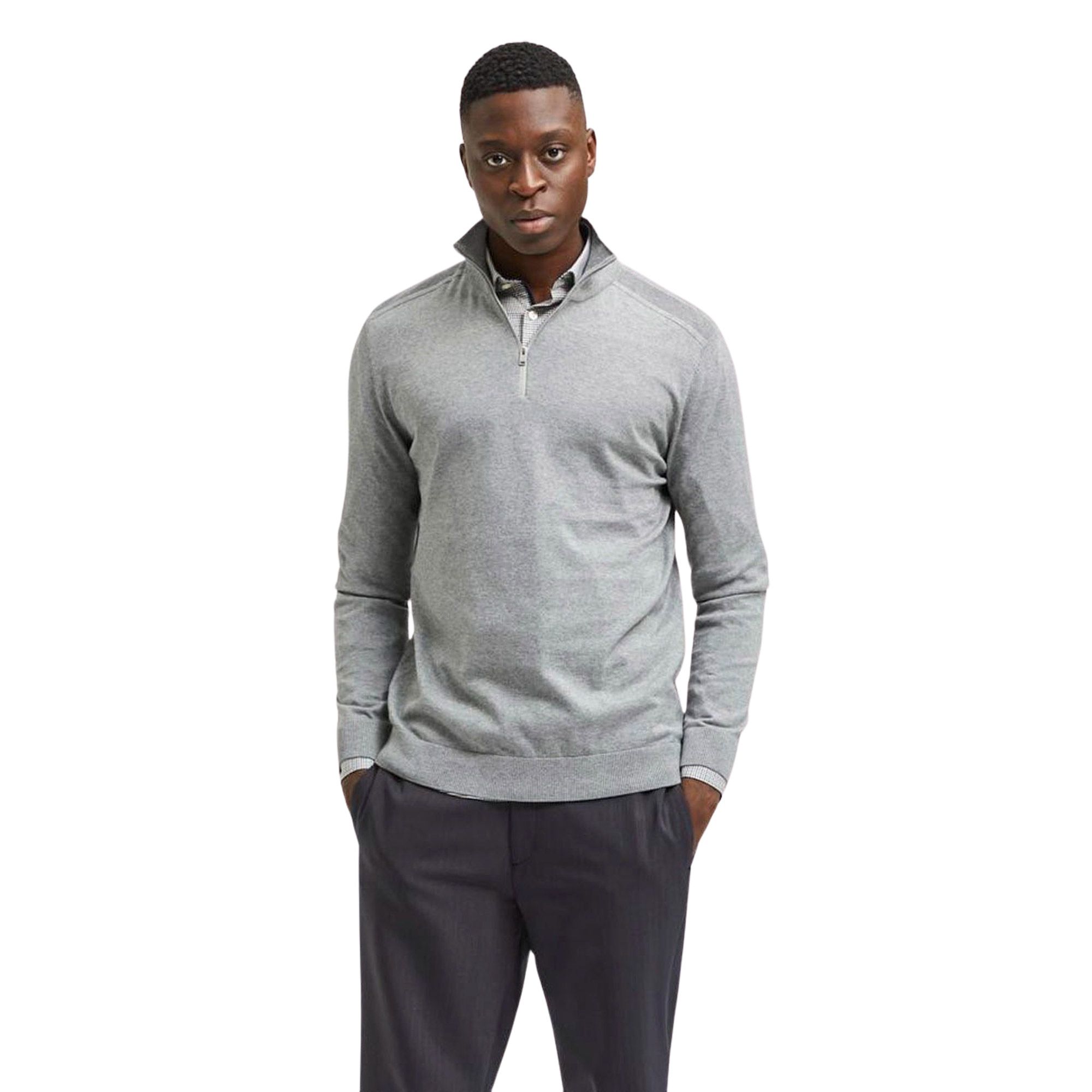 Selected Berg Half Zip Trui Heren