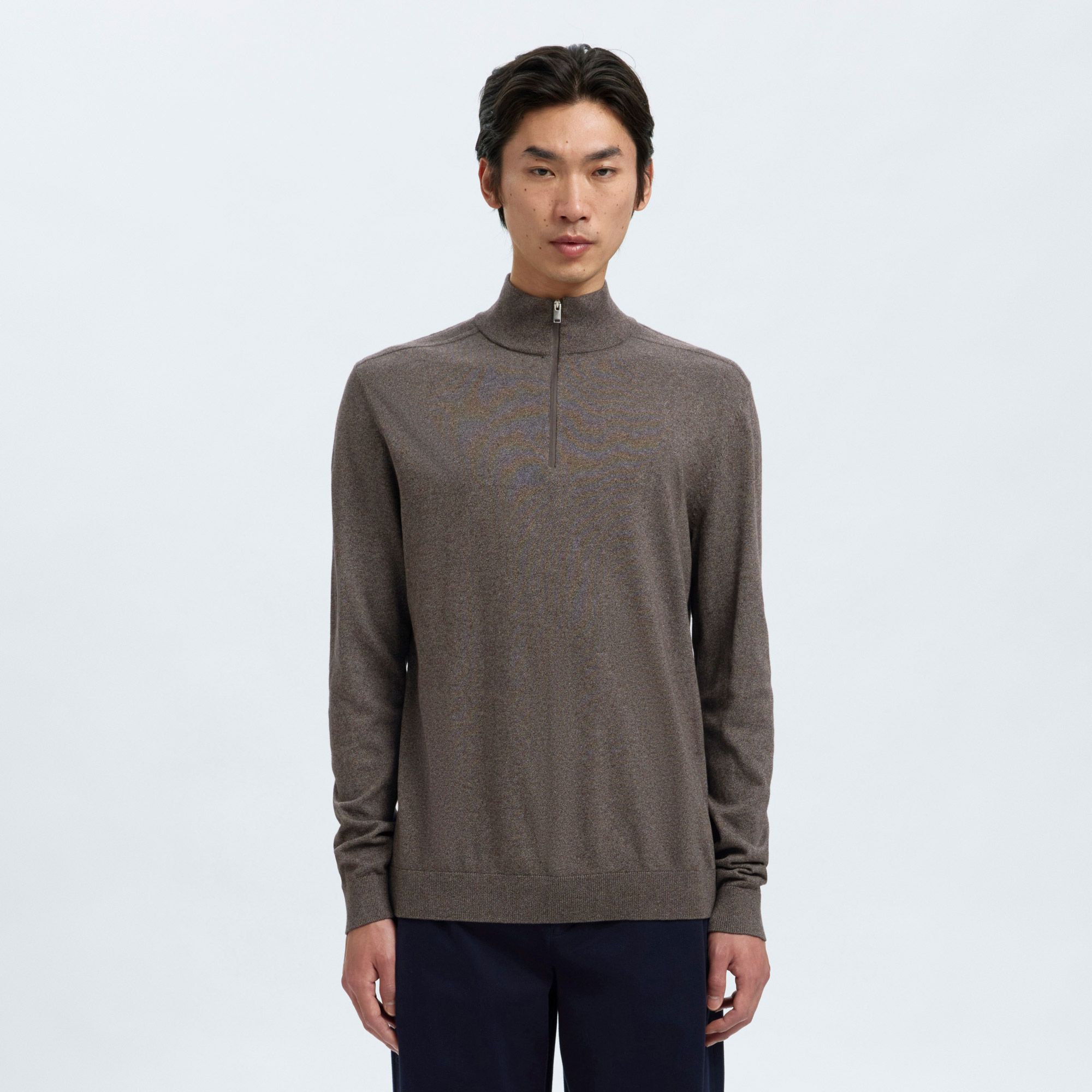 Selected Berg Half Zip Trui Heren