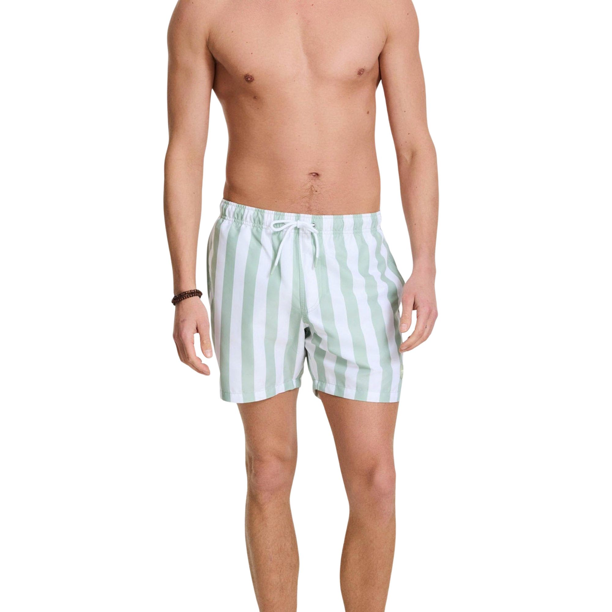 Shiwi Broad Stripe Zwemshort Heren