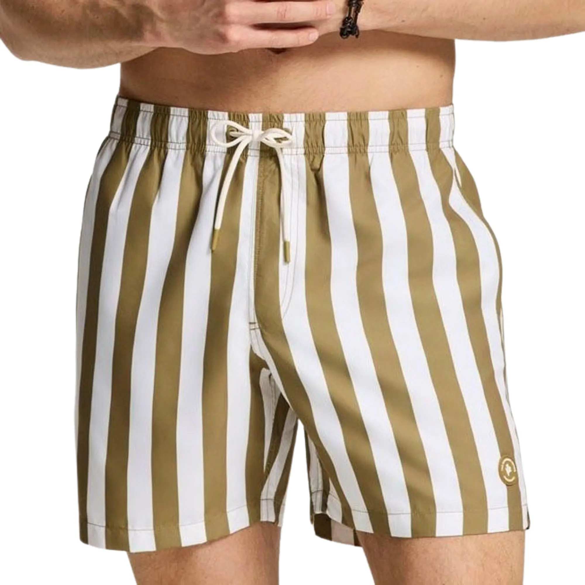 Shiwi Broad Stripe Zwemshort Heren