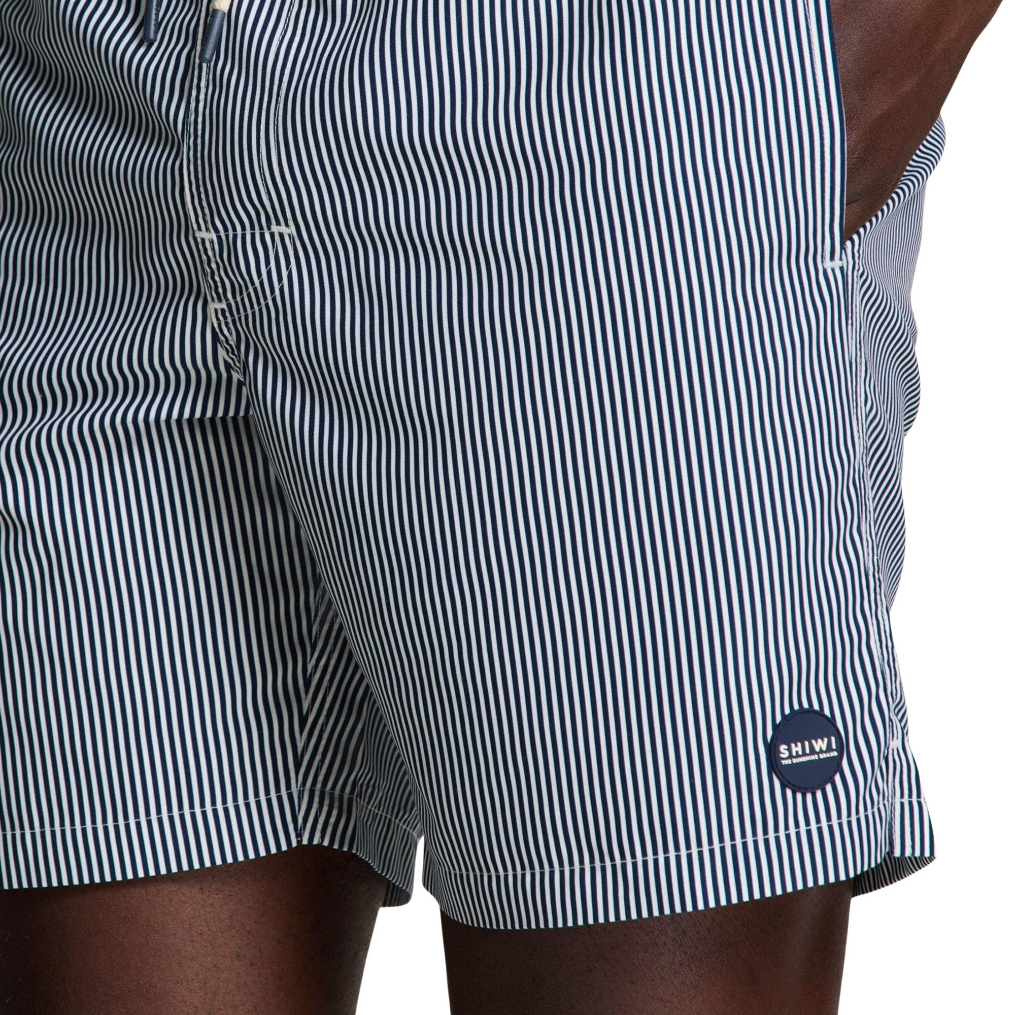 Shiwi Fine Stripe Zwemshort Heren