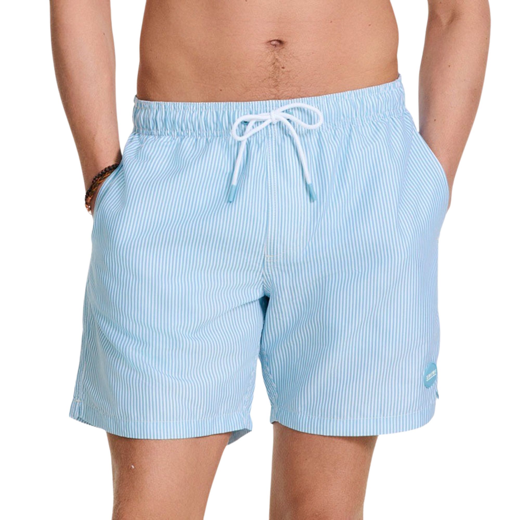 Shiwi Fine Stripe Zwemshort Heren