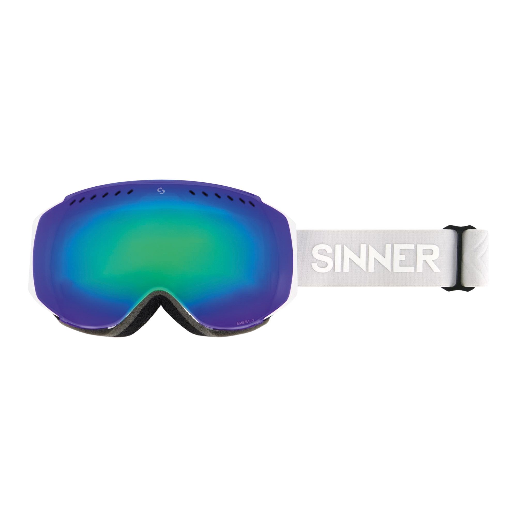 Sinner Emerald Skibrille Senior
