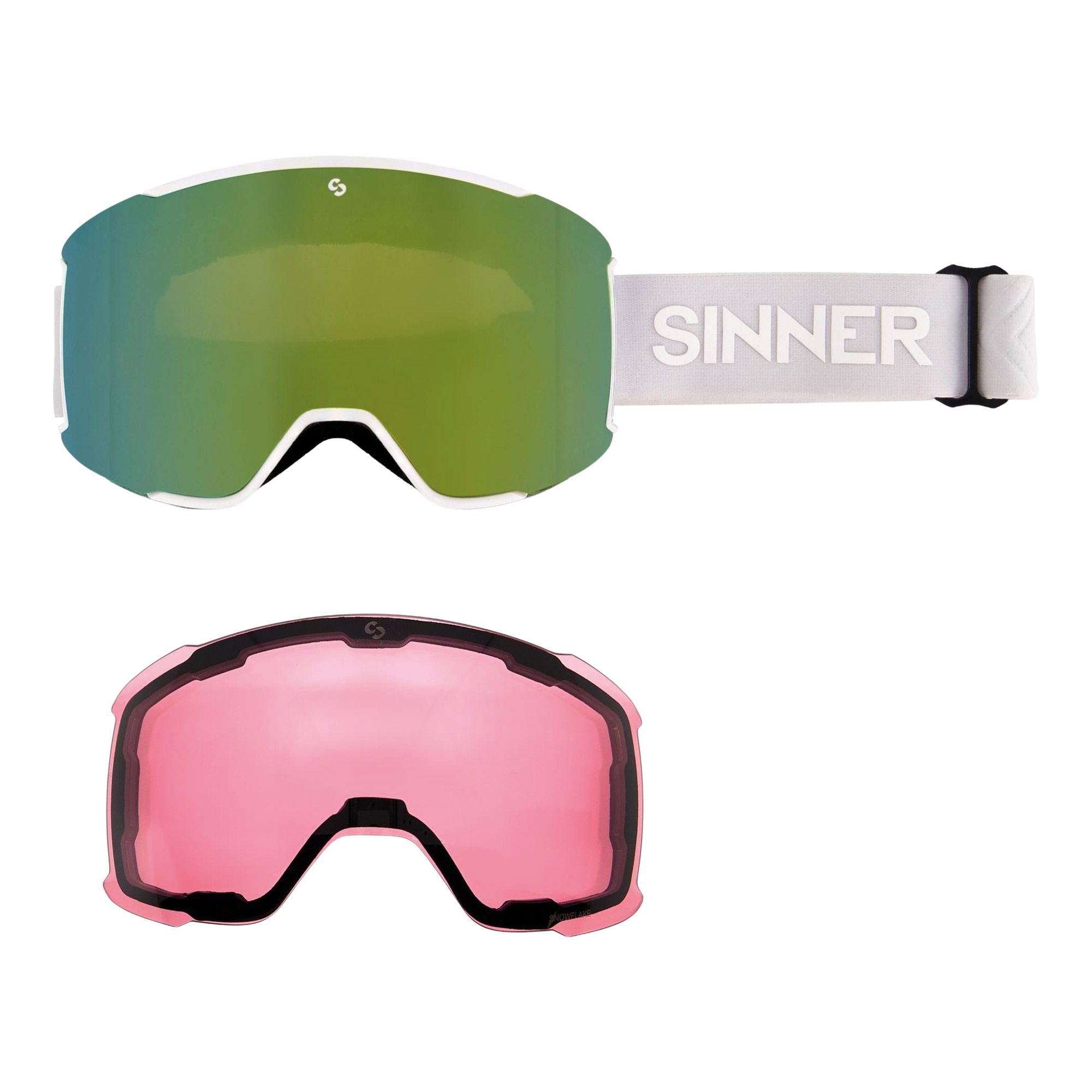 Sinner Snowflake Skibril Senior