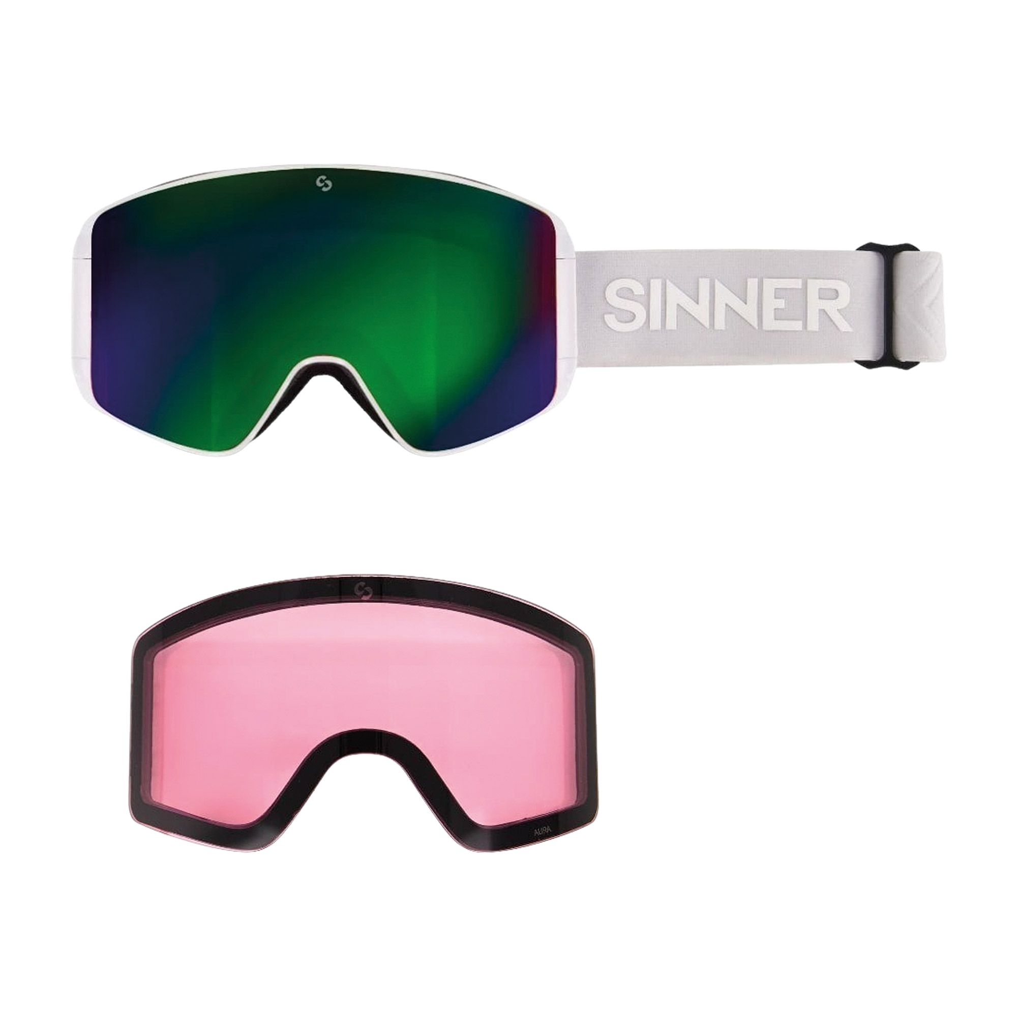 Sinner Aura OTG Skibril Senior