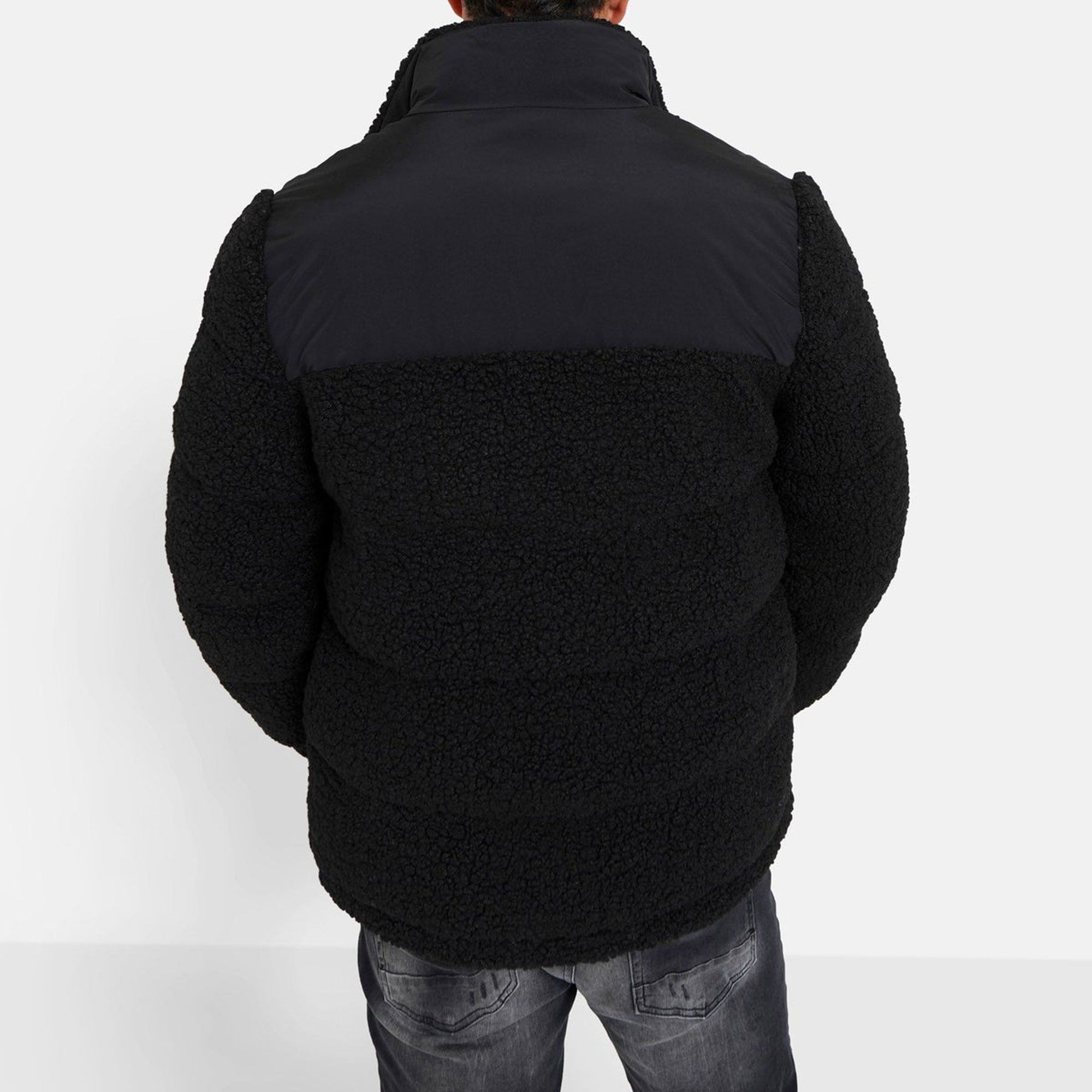 Sixth June Bimaterial Sherpa Winterjas Heren